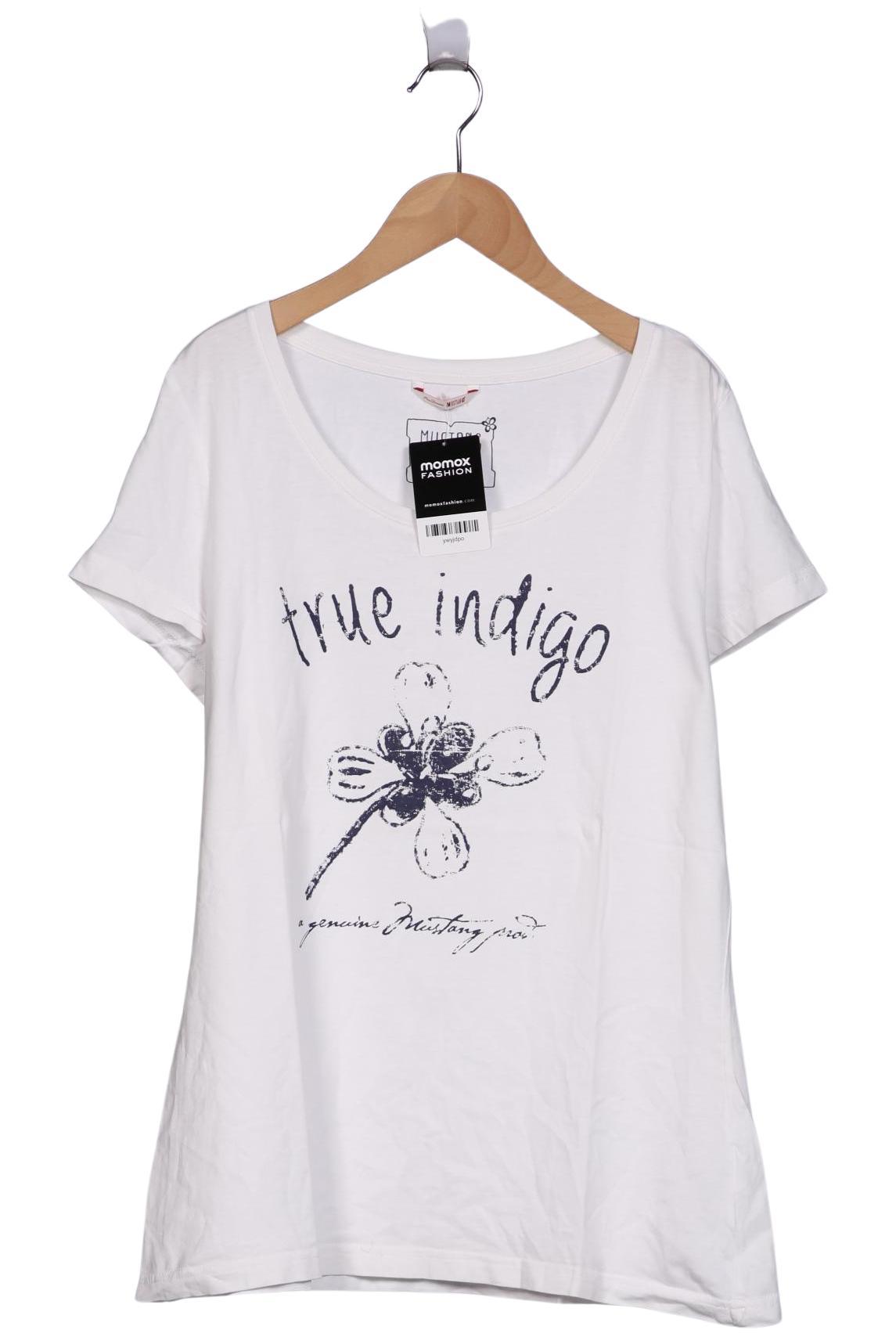 

Mustang Damen T-Shirt, weiß, Gr. 42