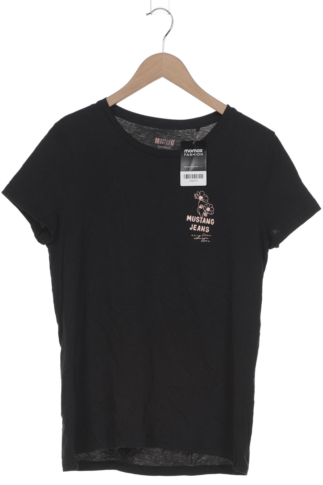 

Mustang Damen T-Shirt, schwarz, Gr. 44