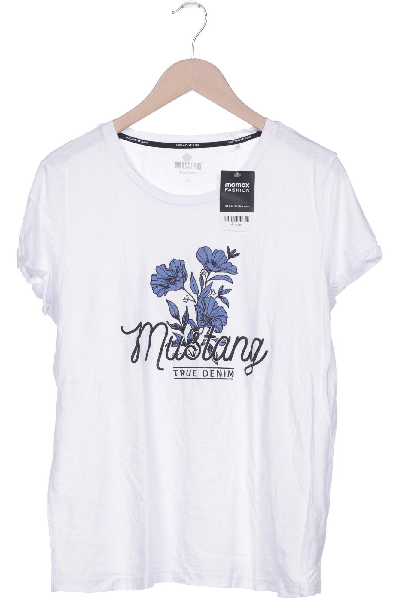 

Mustang Damen T-Shirt, weiß, Gr. 42