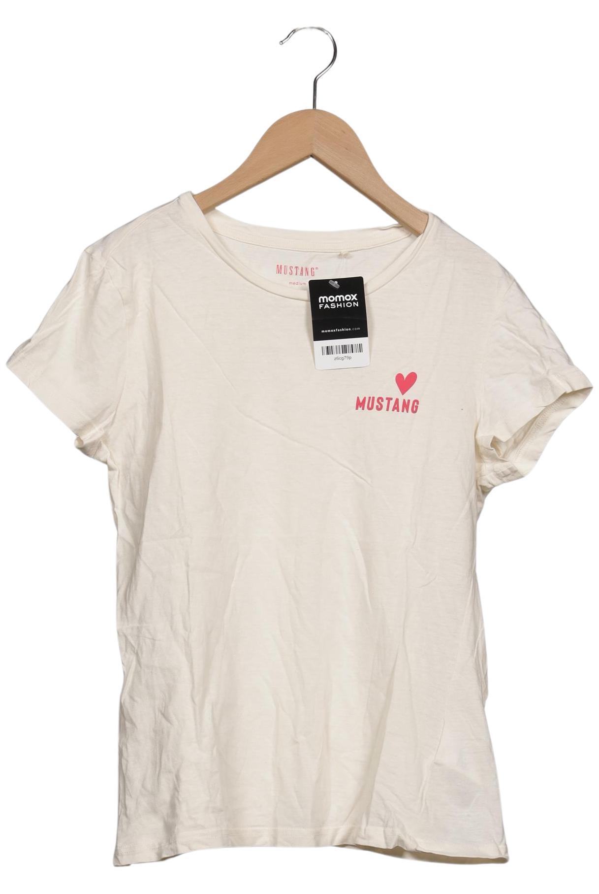 

Mustang Damen T-Shirt, beige, Gr. 38