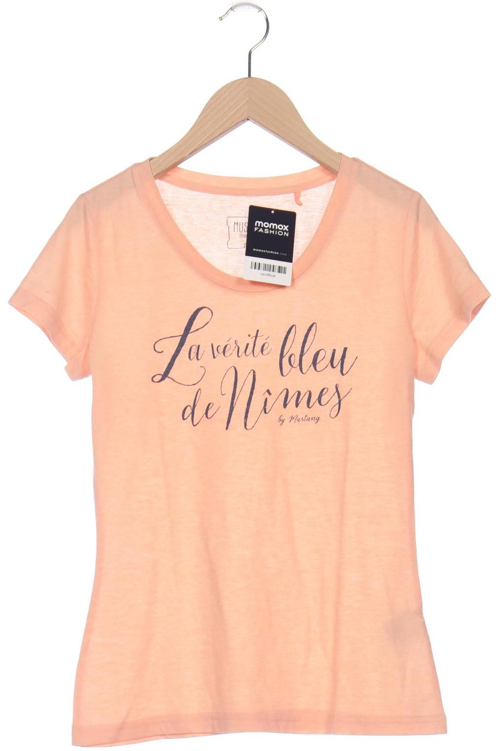 

Mustang Damen T-Shirt, orange, Gr. 34