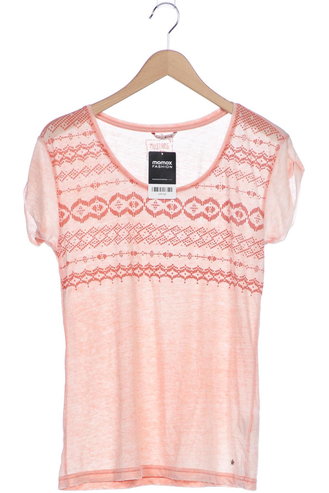 

Mustang Damen T-Shirt, orange, Gr. 36
