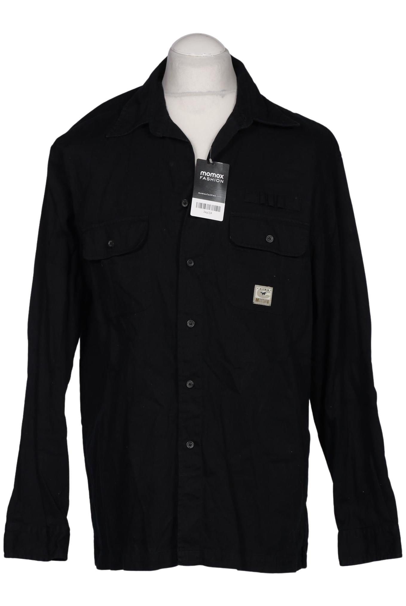 

Mustang Herren Hemd, schwarz, Gr. 52