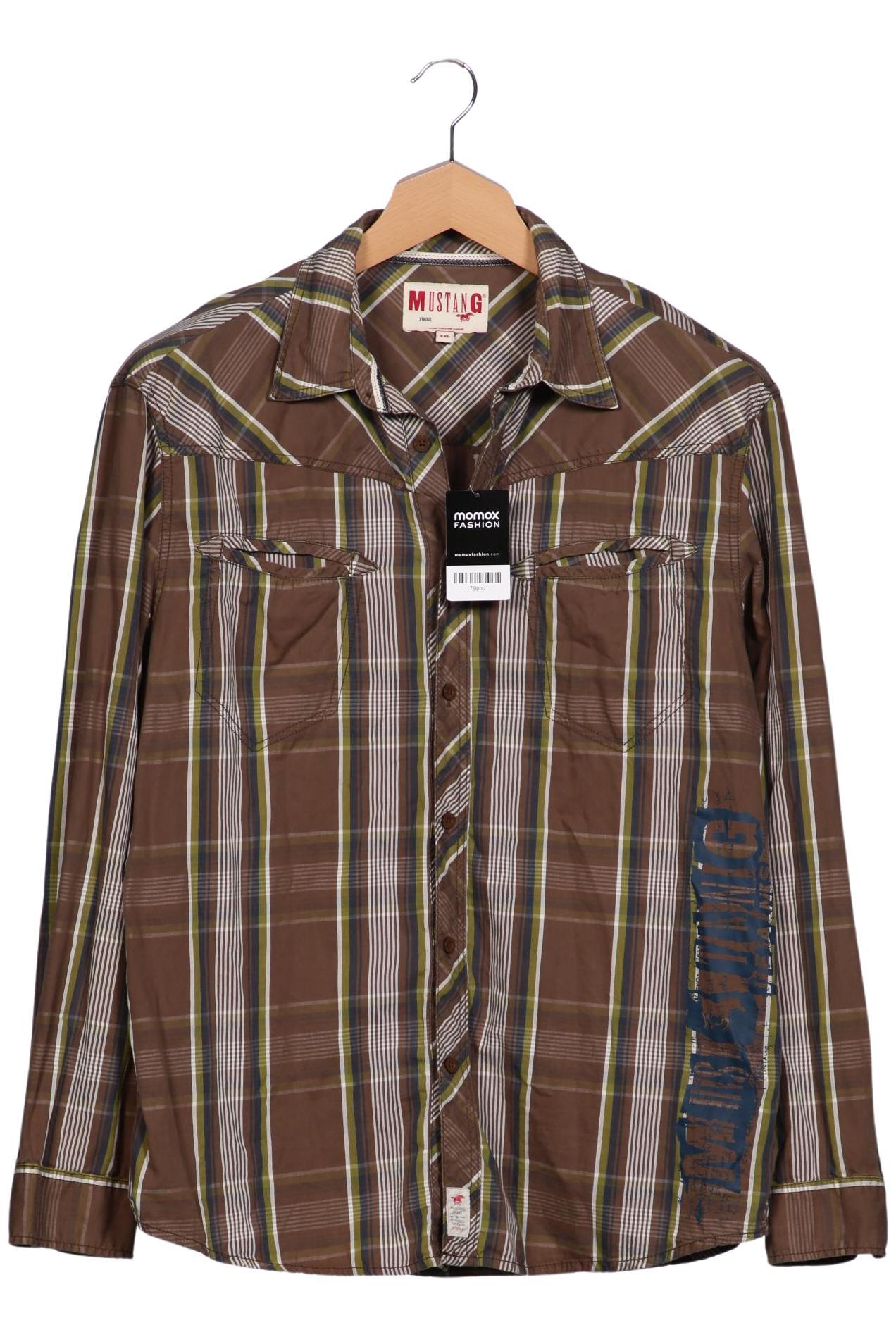 

Mustang Herren Hemd, braun, Gr. 56