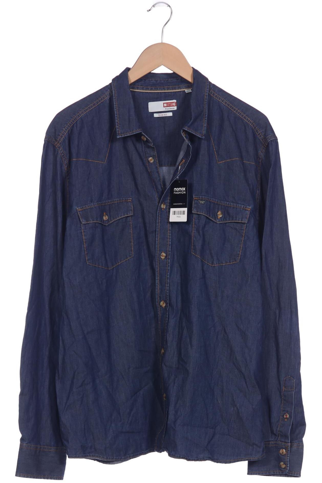 

Mustang Herren Hemd, marineblau, Gr. 54