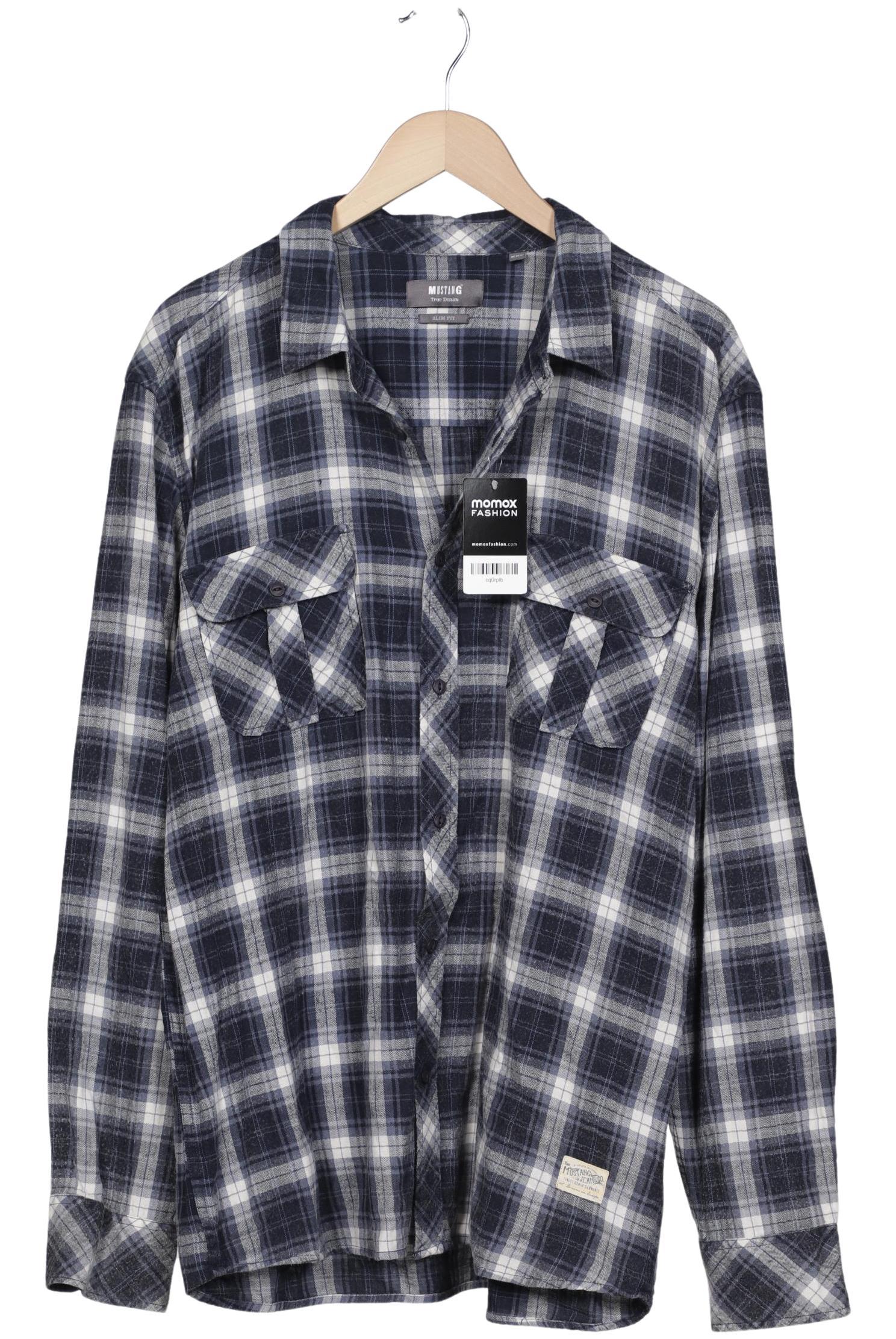 

Mustang Herren Hemd, marineblau, Gr. 56