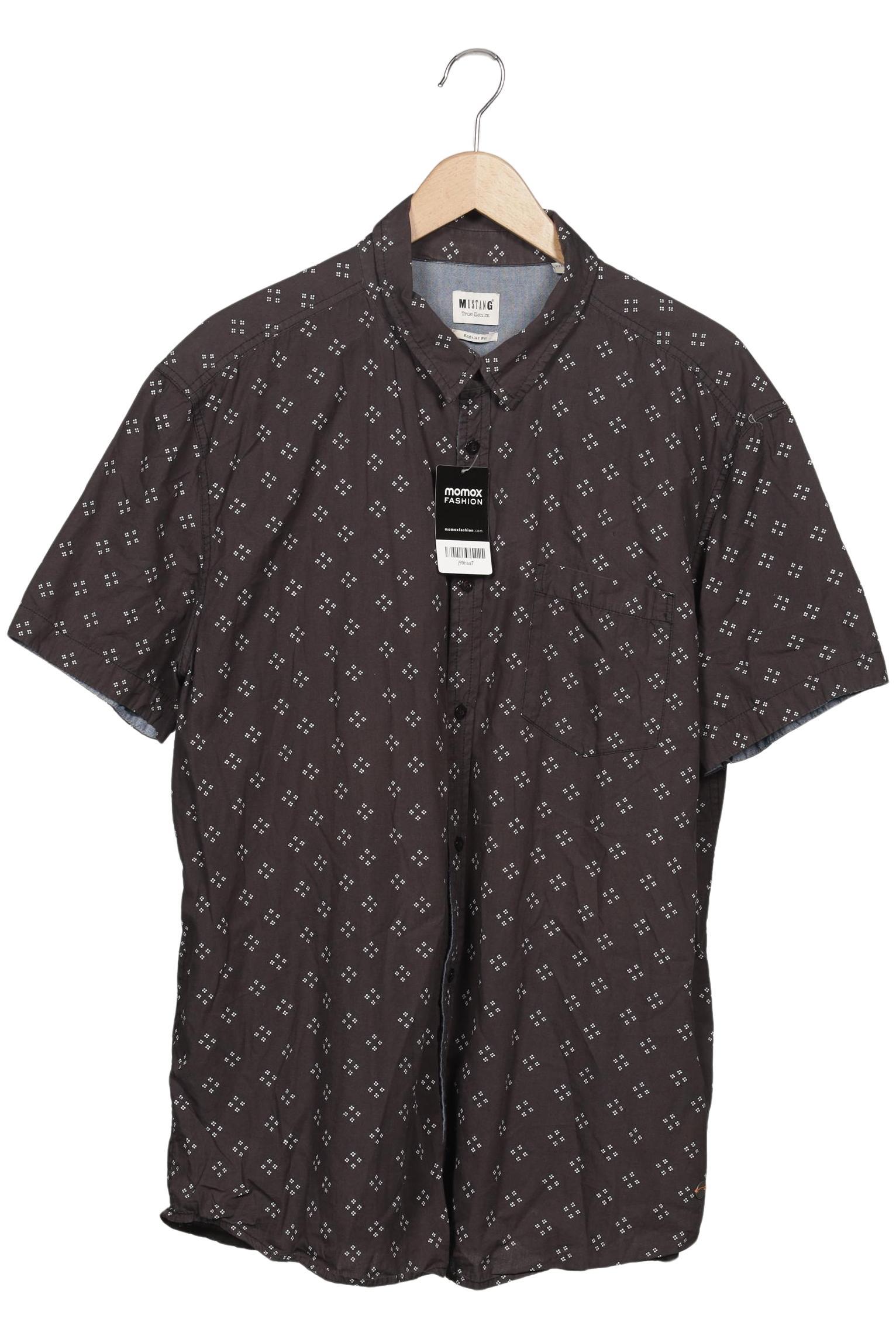 

Mustang Herren Hemd, braun, Gr. 56