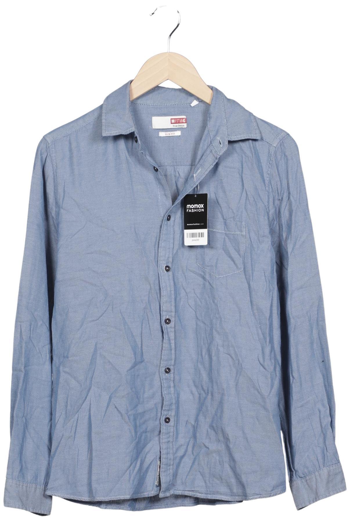 Thumbnail - Mustang Herren Hemd, hellblau, Gr. 46