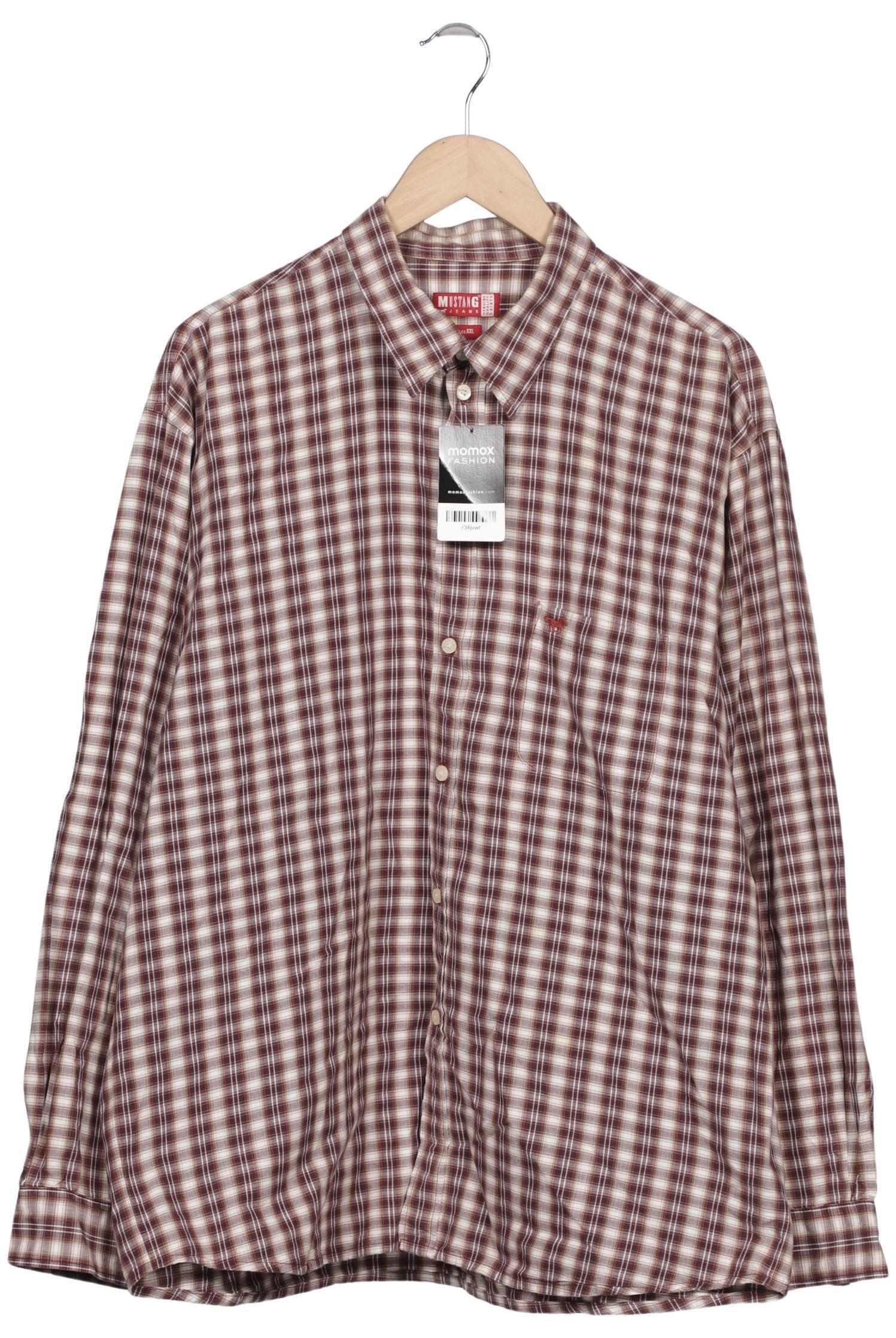 

Mustang Herren Hemd, bordeaux, Gr. 56