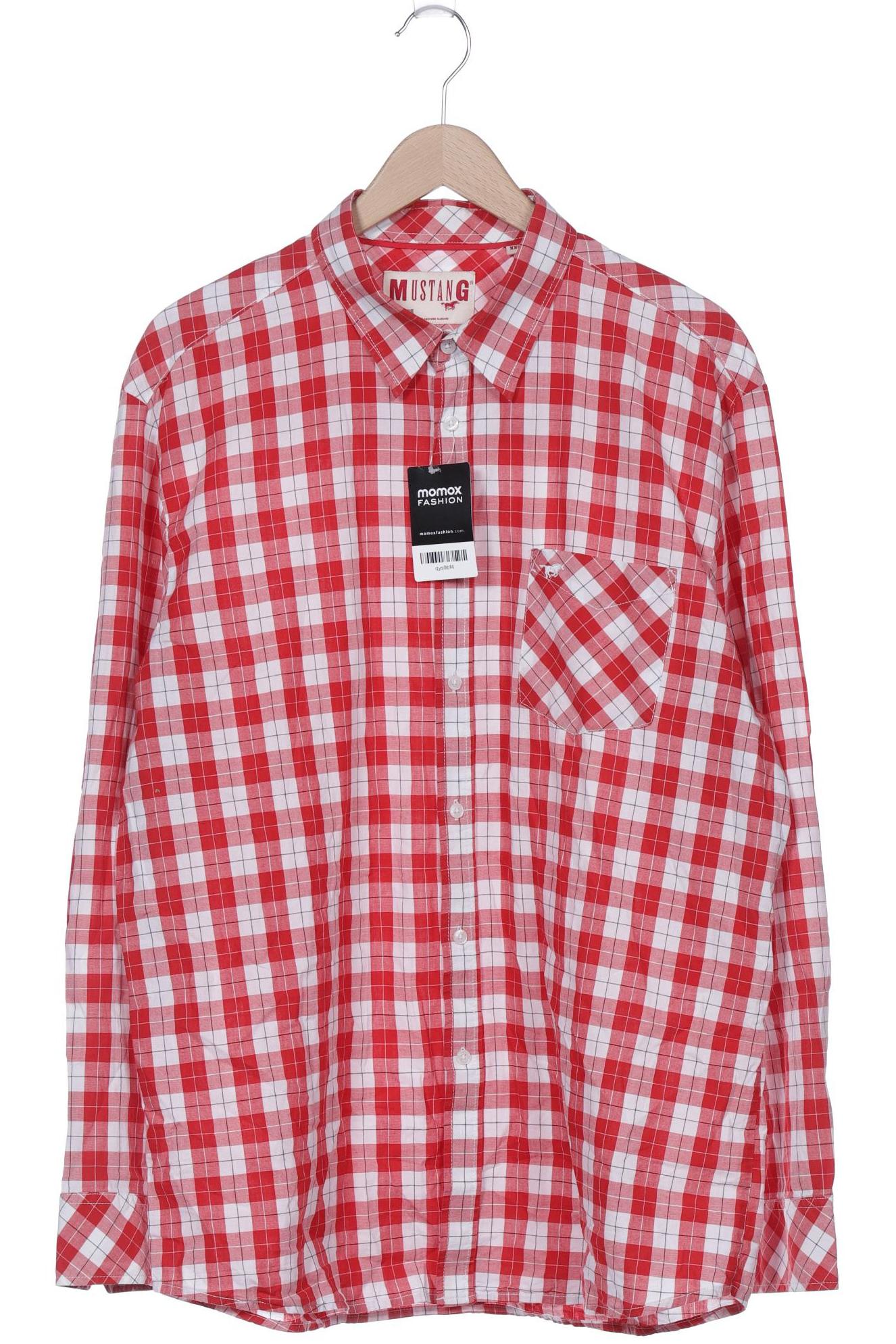 

Mustang Herren Hemd, rot, Gr. 56