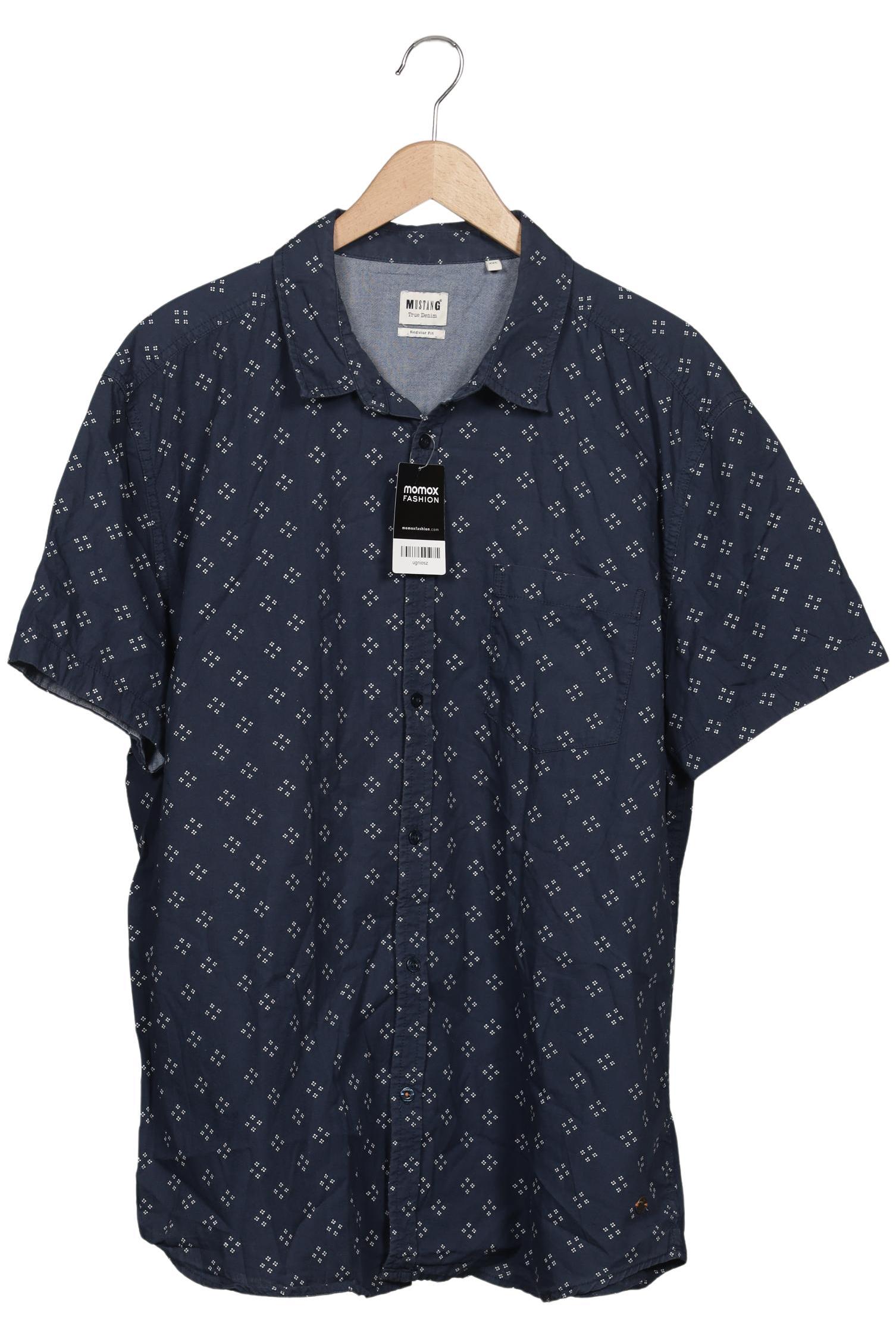 

Mustang Herren Hemd, marineblau, Gr. 56