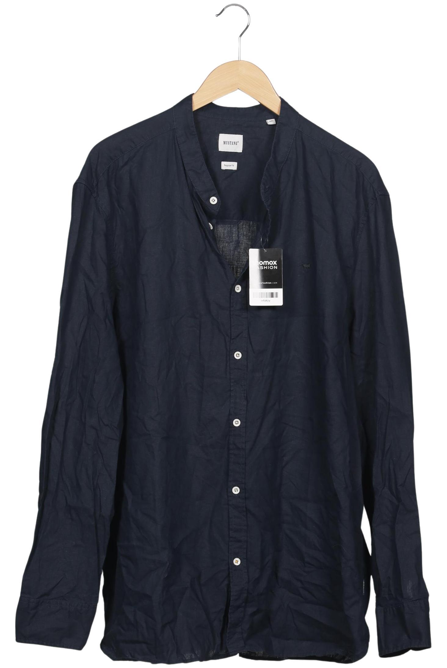 Thumbnail - Mustang Herren Hemd, marineblau, Gr. 56