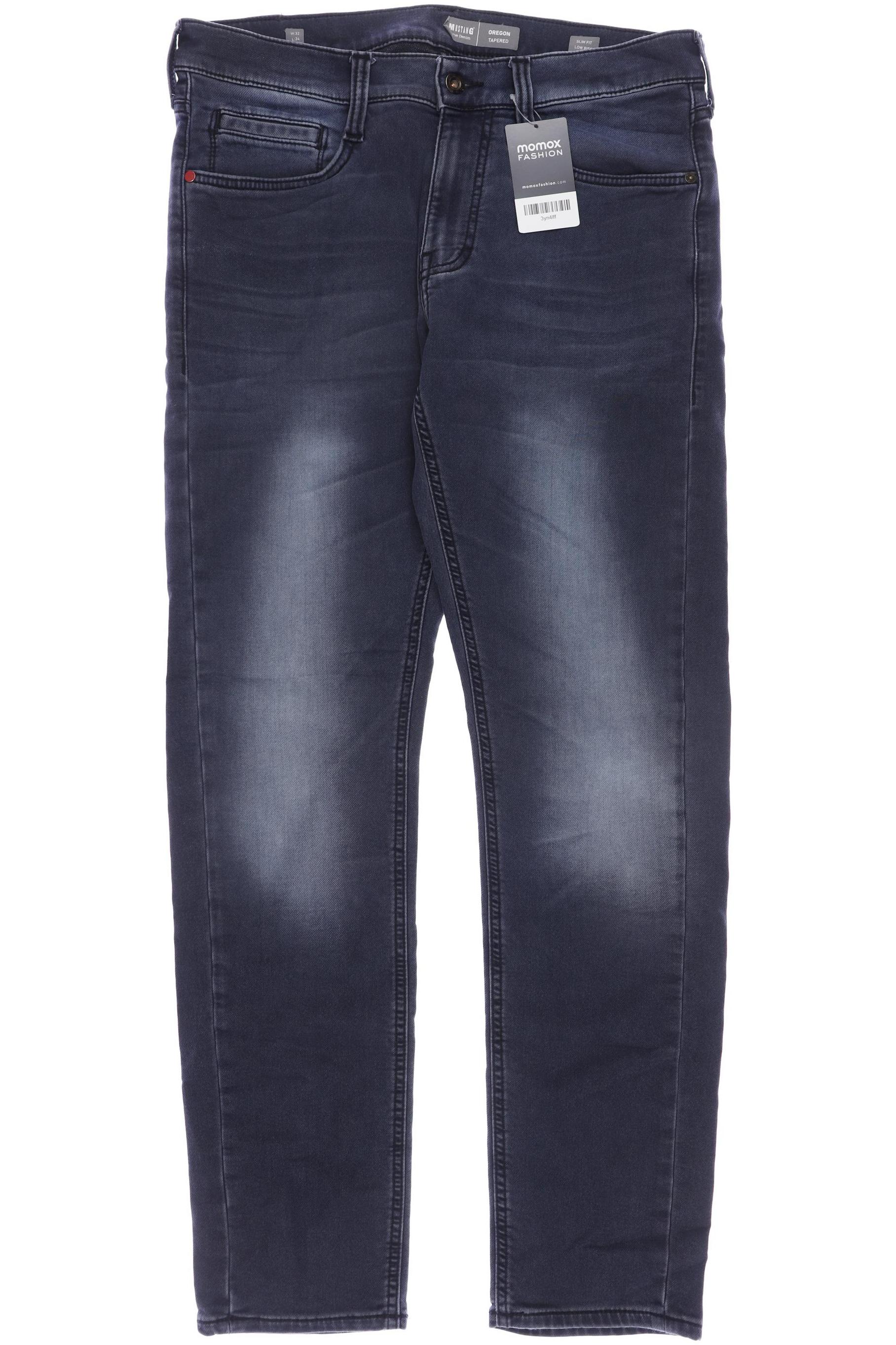 

MUSTANG Herren Jeans, marineblau