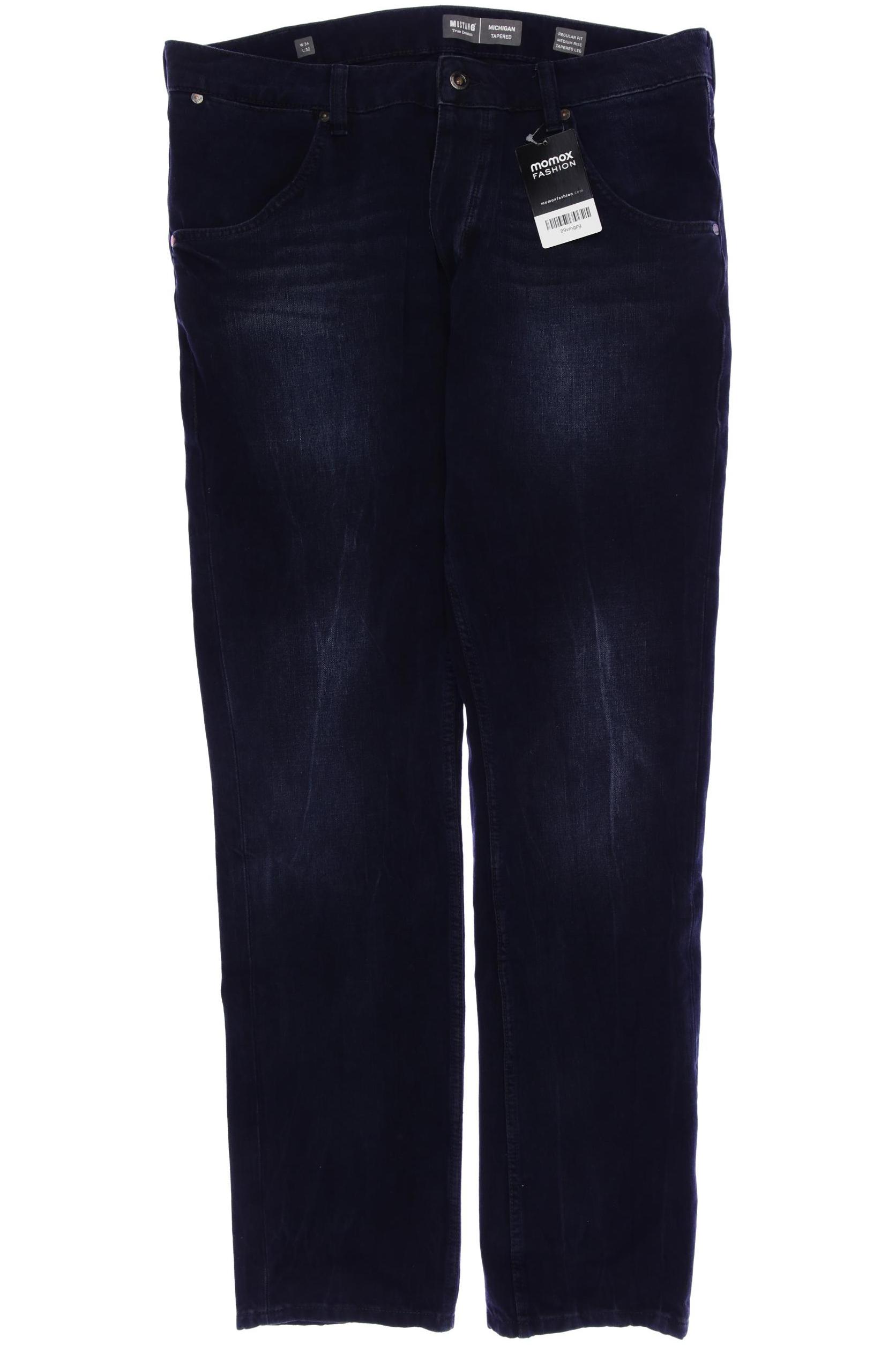 

Mustang Herren Jeans, marineblau, Gr. 34