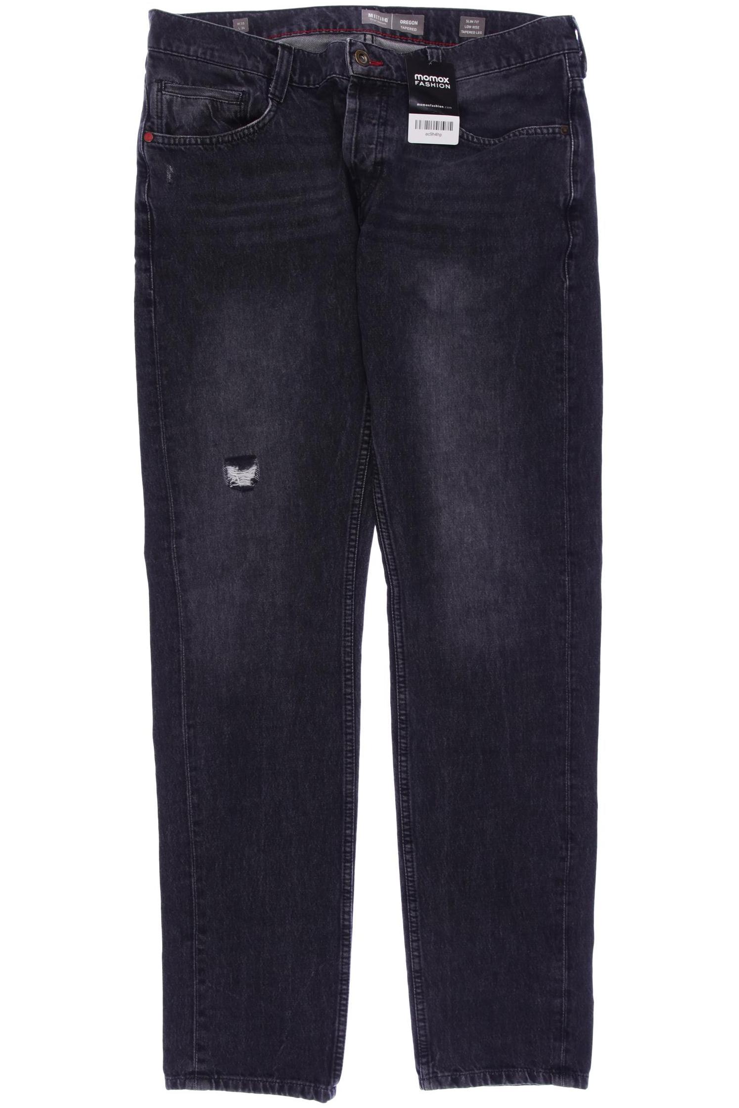 

MUSTANG Herren Jeans, schwarz