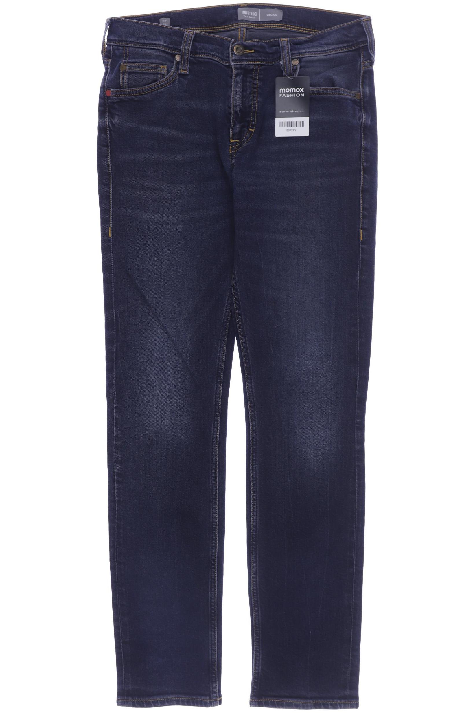 

MUSTANG Herren Jeans, marineblau