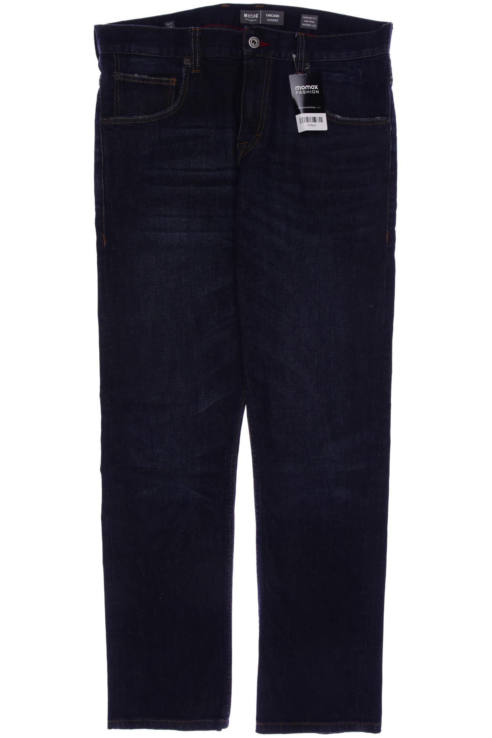 

MUSTANG Herren Jeans, marineblau