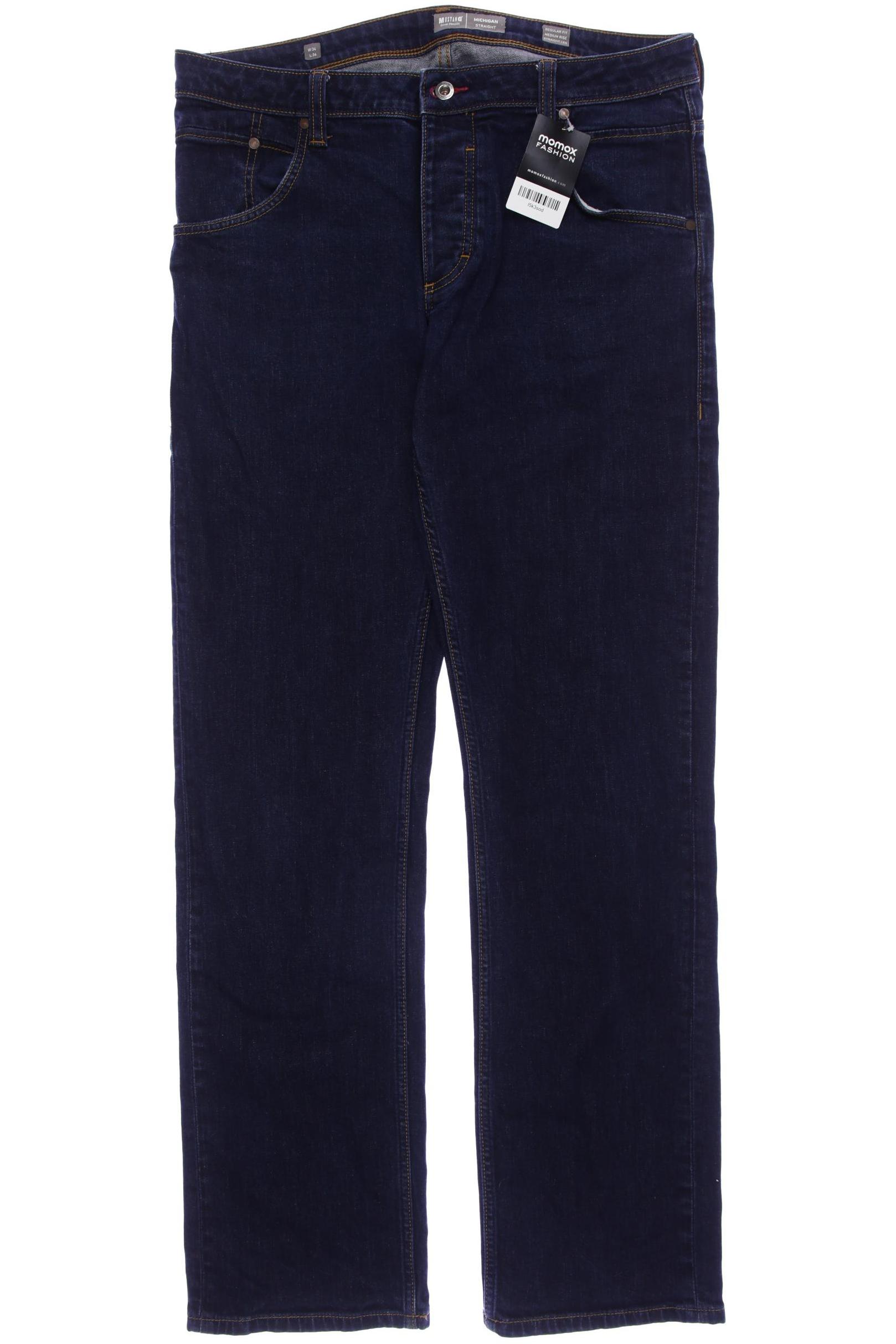 

Mustang Herren Jeans, marineblau, Gr. 34