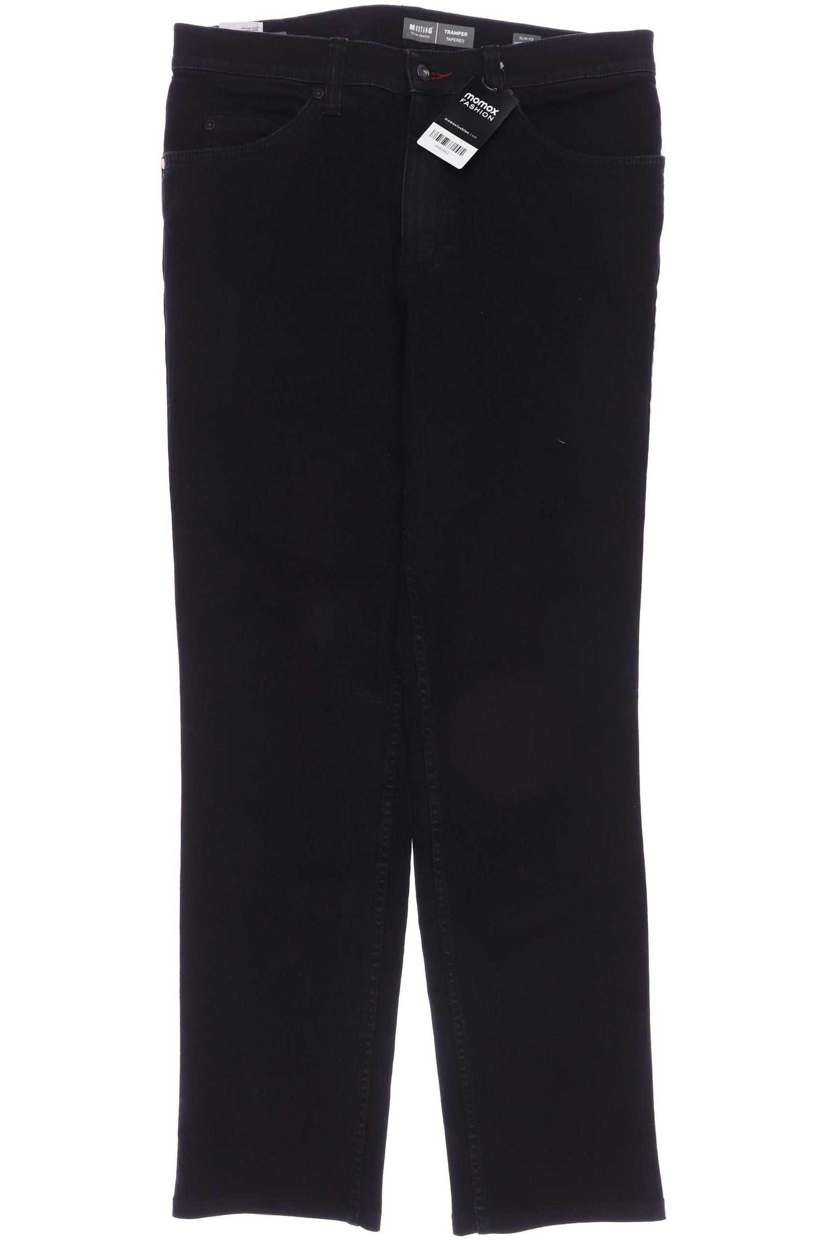 

MUSTANG Herren Jeans, schwarz