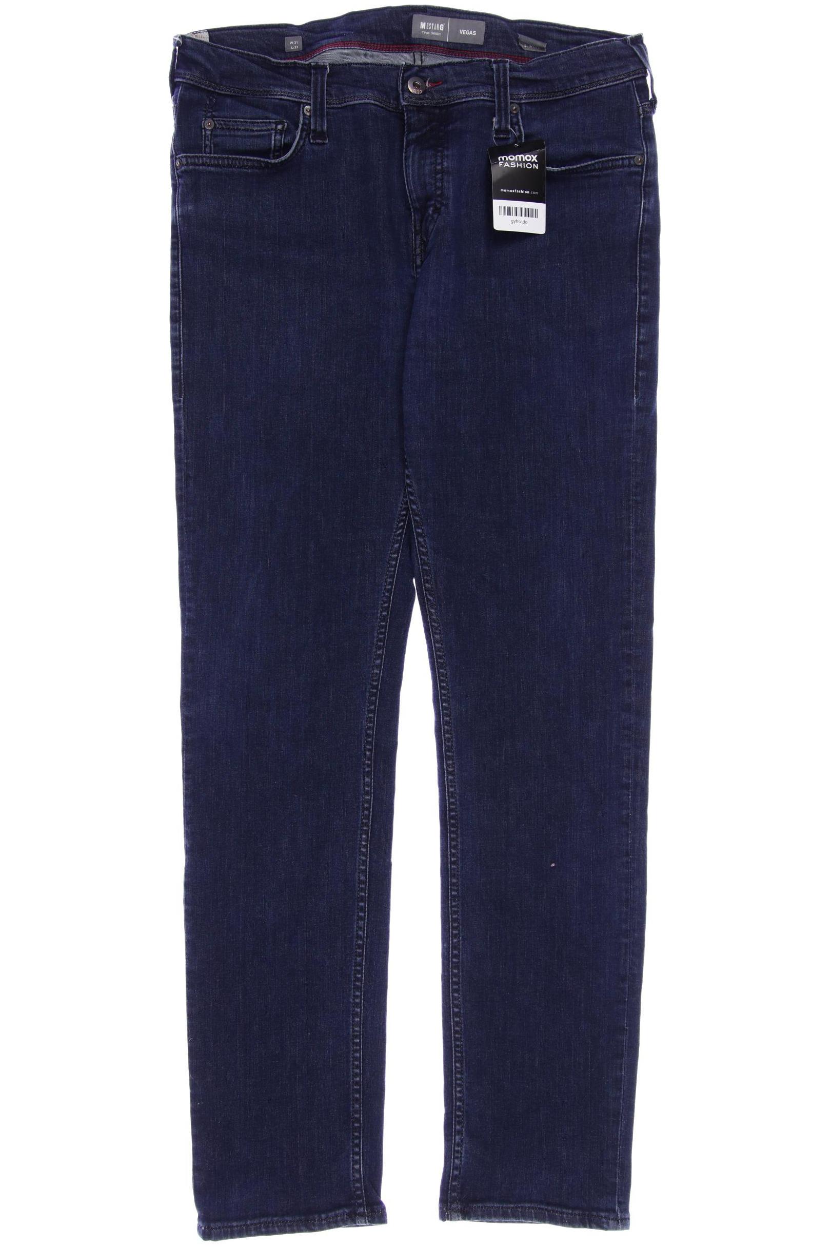 

Mustang Herren Jeans, marineblau, Gr. 48