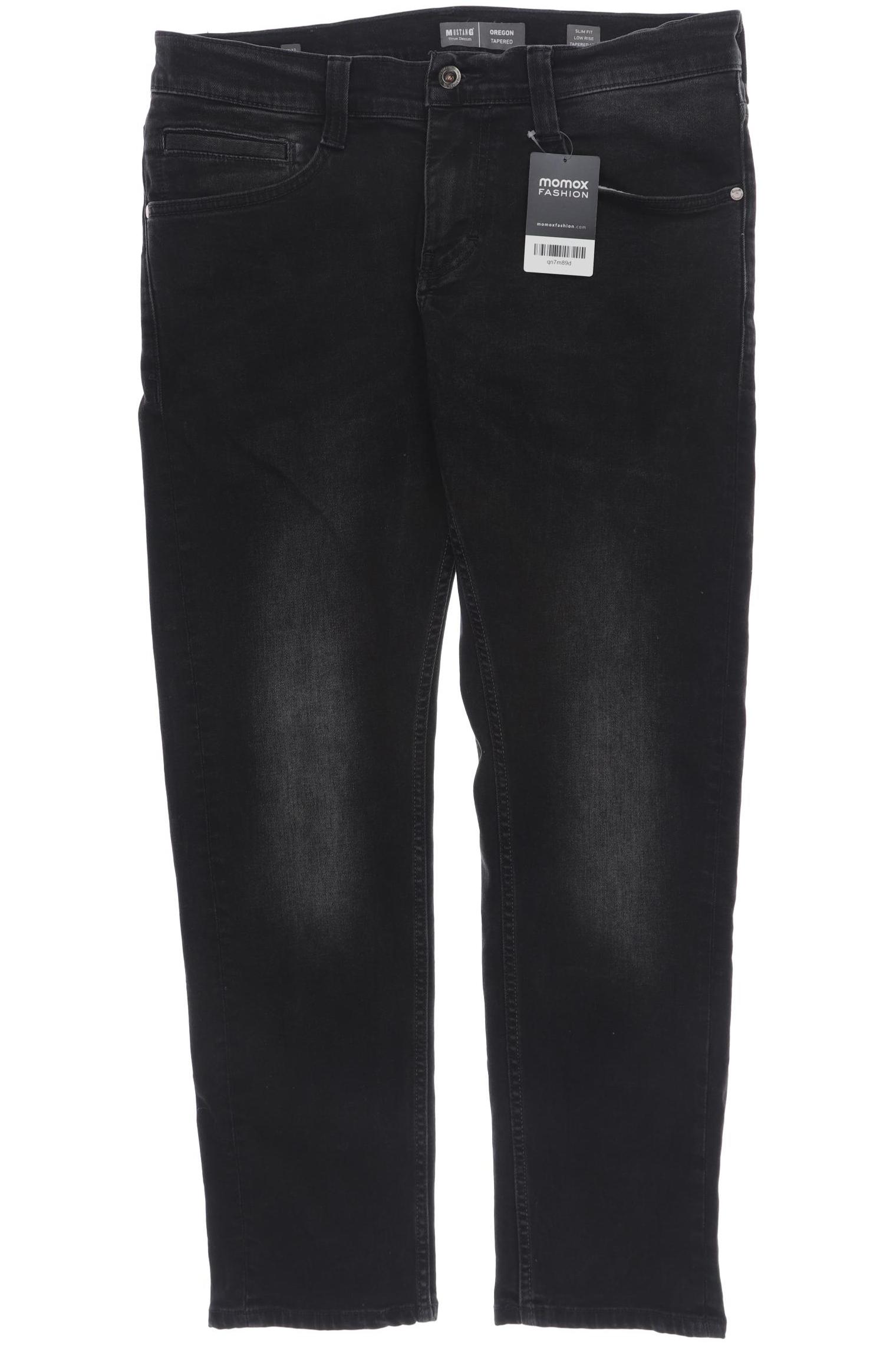 

MUSTANG Herren Jeans, schwarz