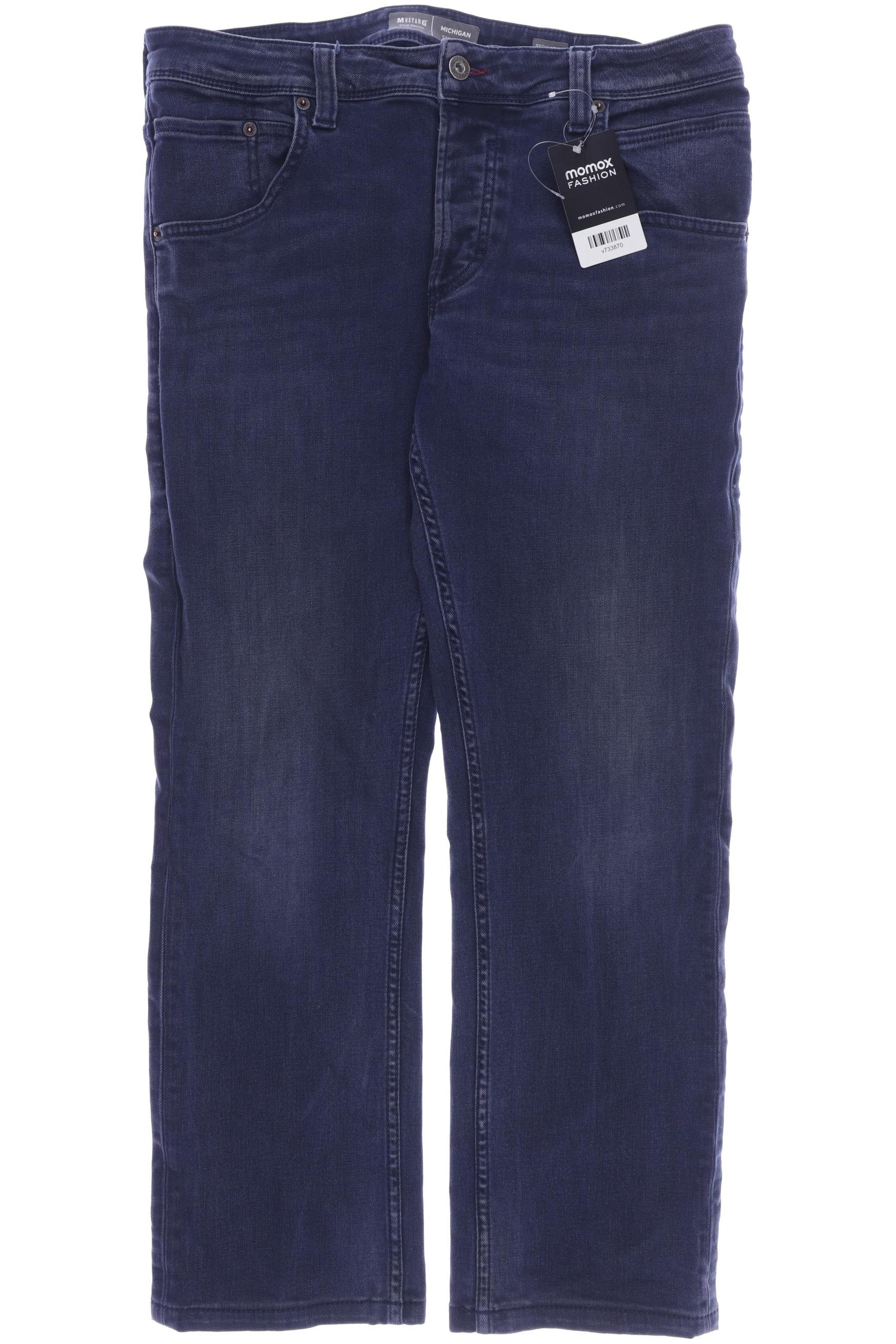 

MUSTANG Herren Jeans, marineblau