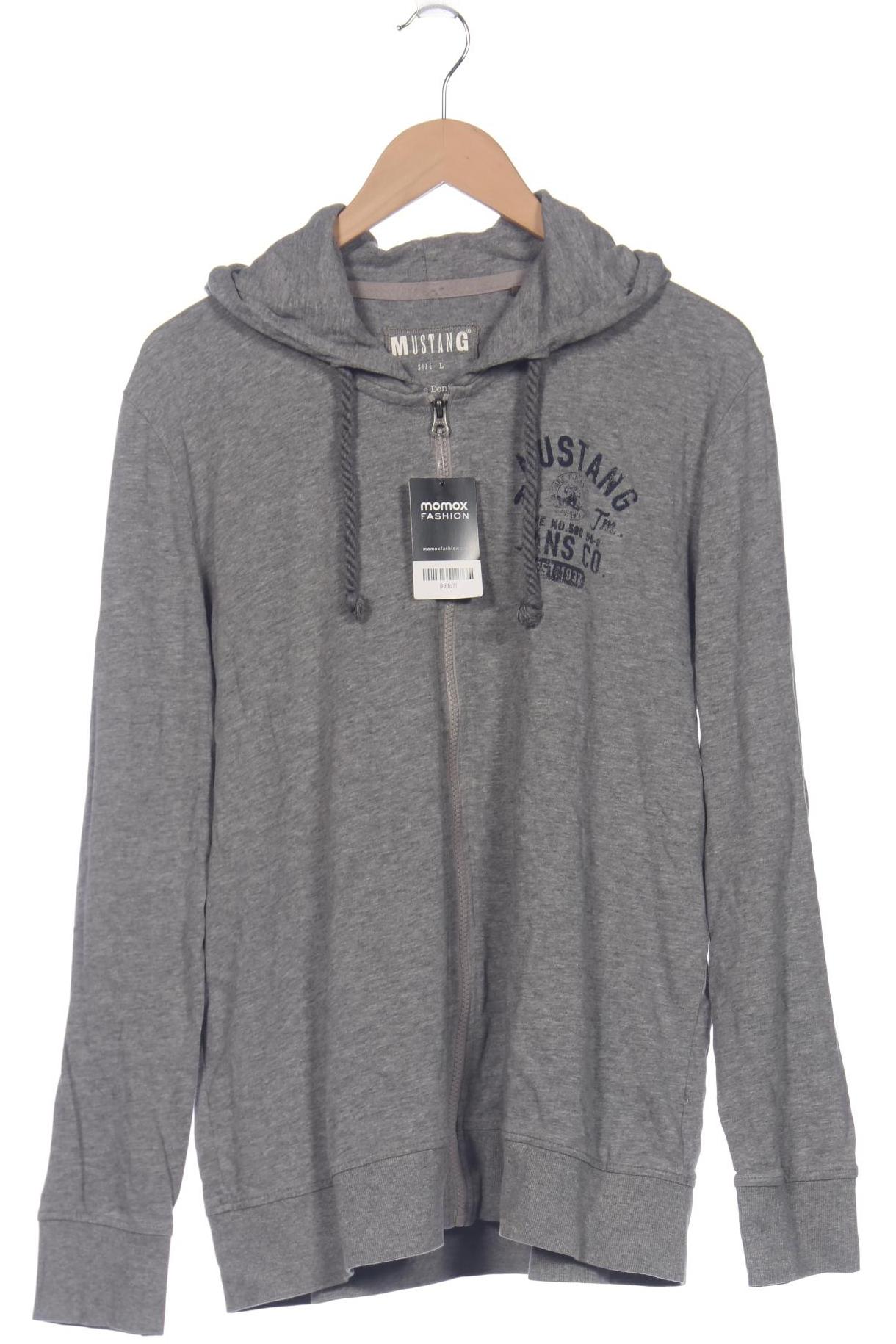 

Mustang Herren Kapuzenpullover, grau, Gr. 52
