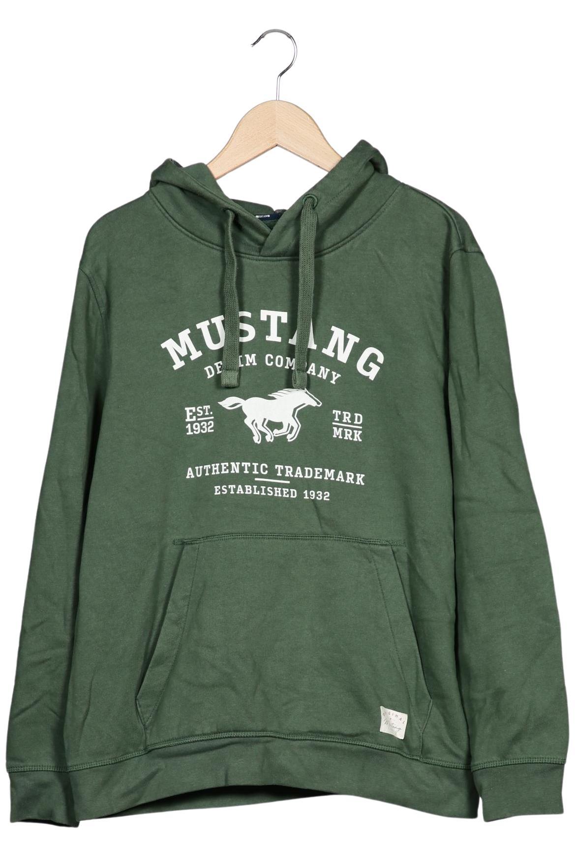 

Mustang Herren Kapuzenpullover, grün, Gr. 52