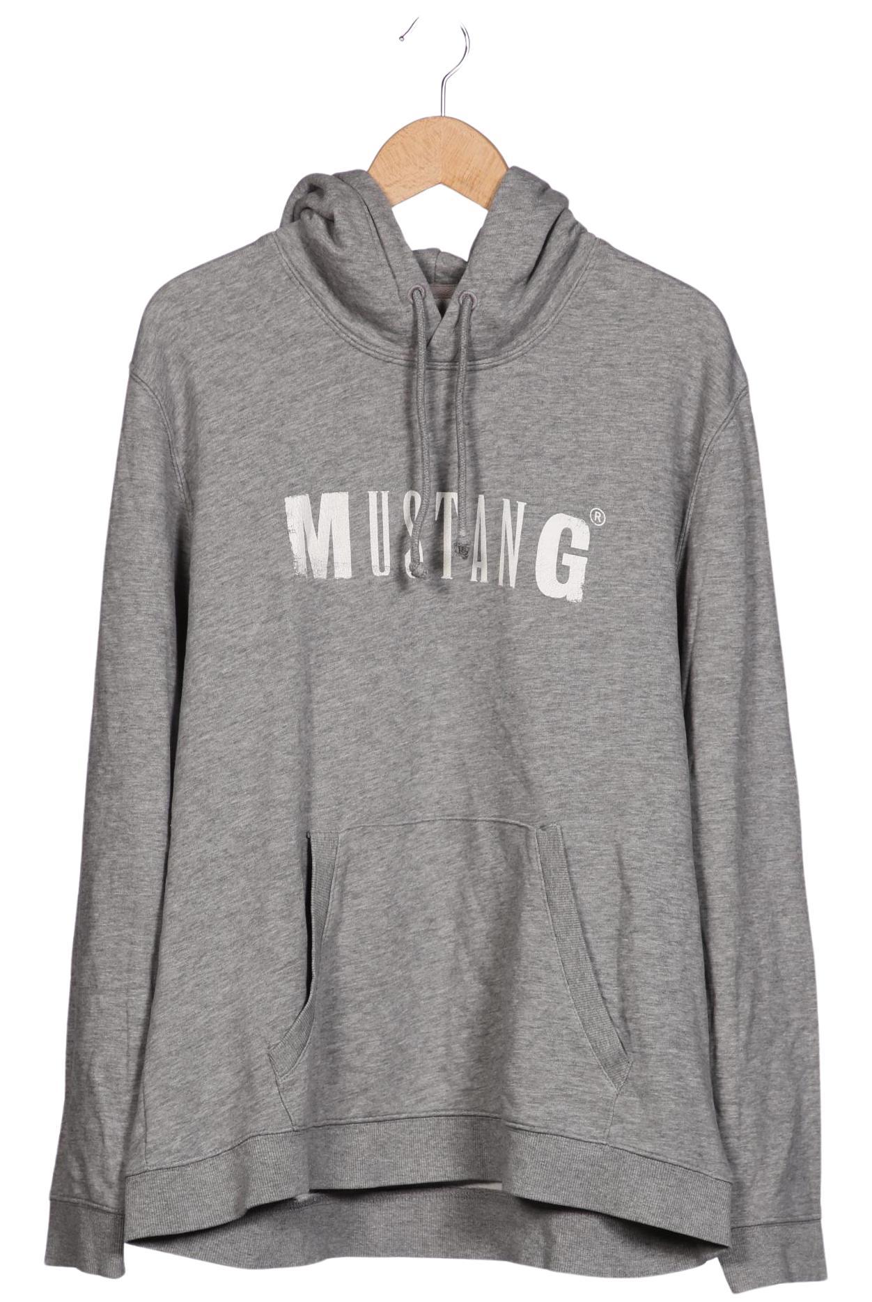 

Mustang Herren Kapuzenpullover, grau, Gr. 54