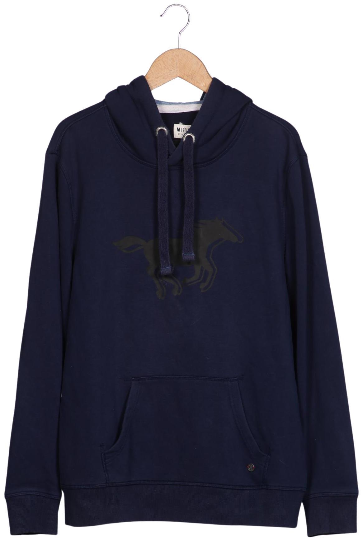 

Mustang Herren Kapuzenpullover, marineblau, Gr. 52