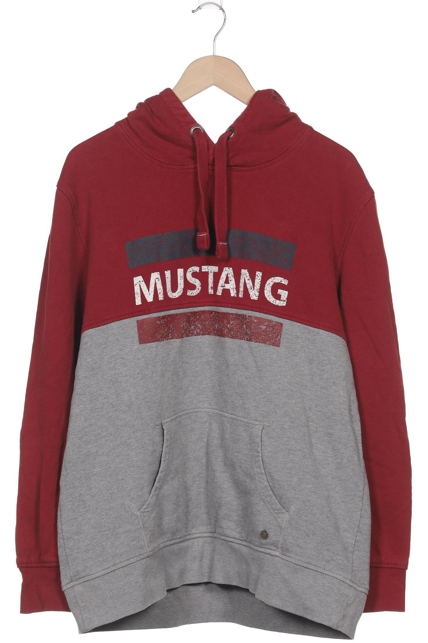 

Mustang Herren Kapuzenpullover, rot, Gr. 54