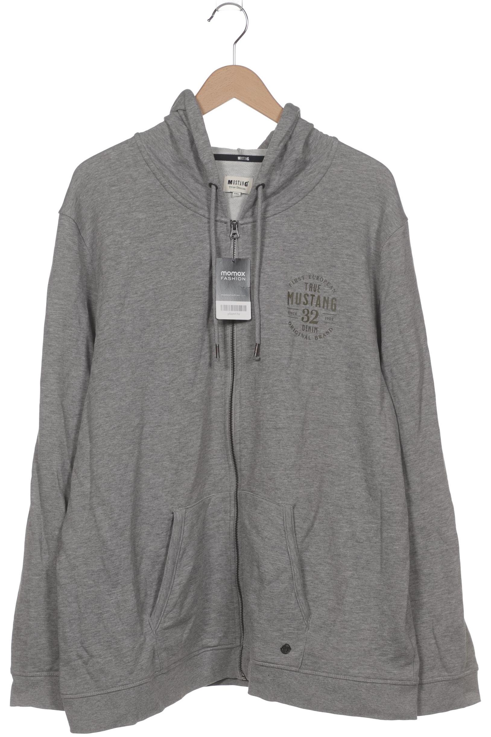 

Mustang Herren Kapuzenpullover, grau, Gr. 56