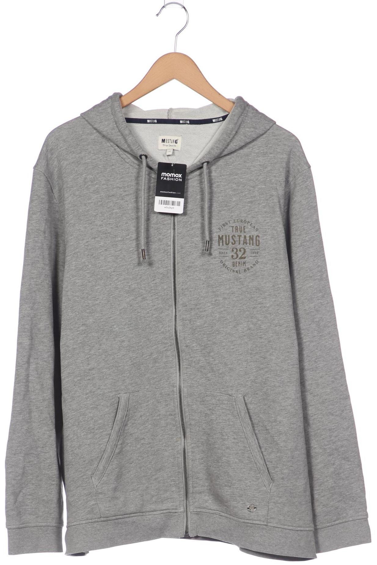 

Mustang Herren Kapuzenpullover, grau, Gr. 54