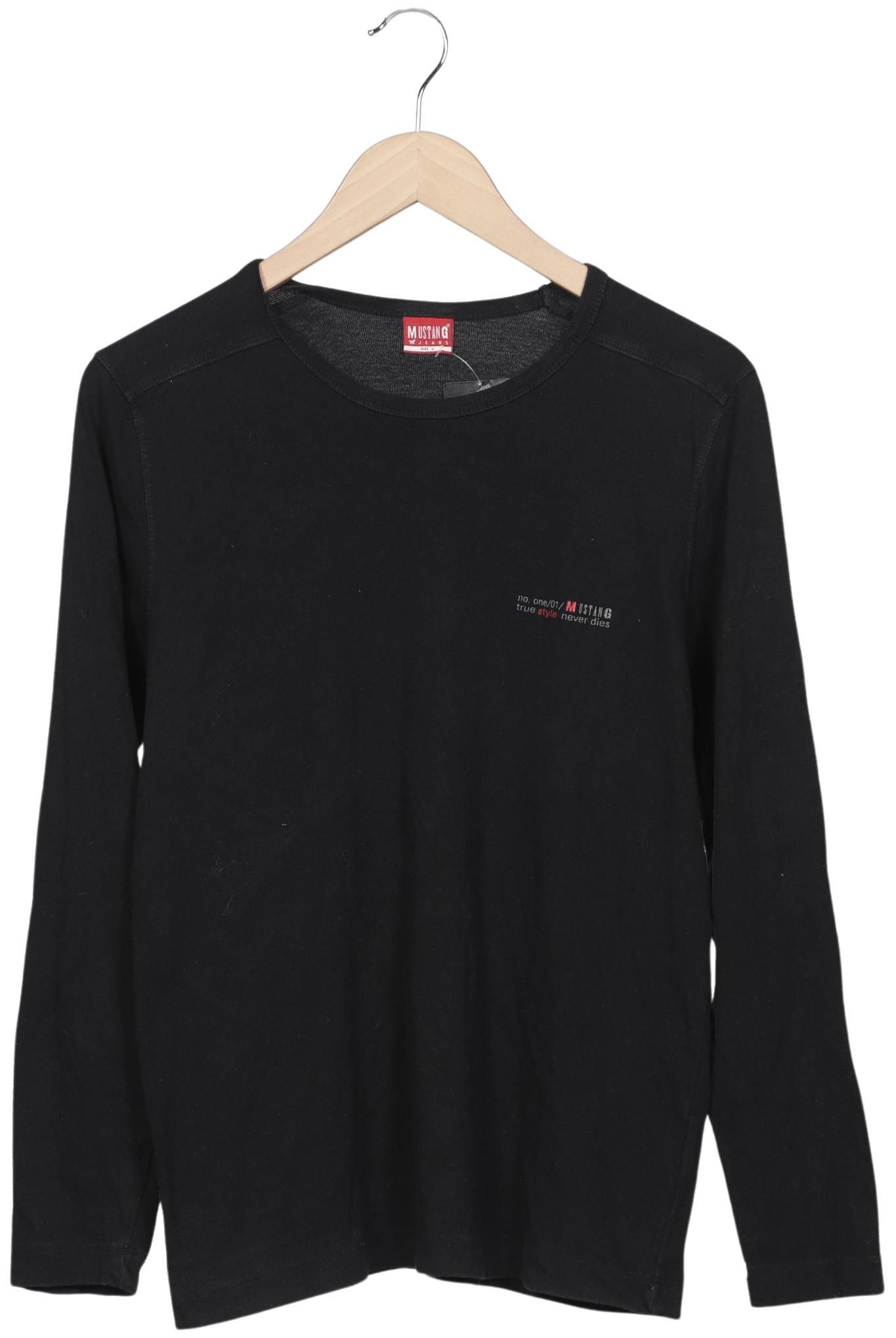 

Mustang Herren Langarmshirt, schwarz, Gr. 52
