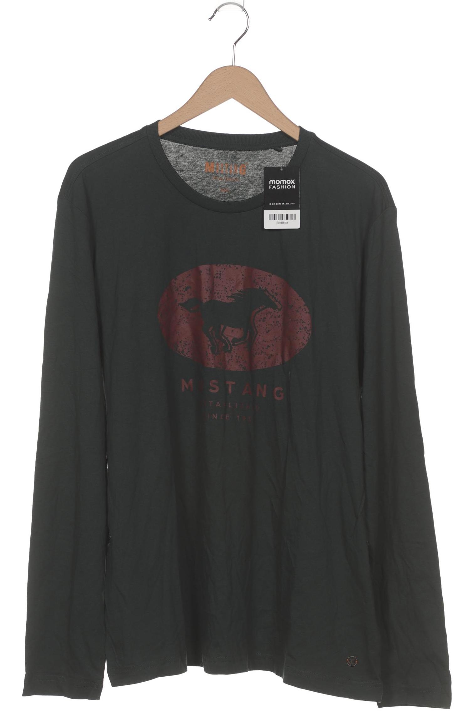 

Mustang Herren Langarmshirt, grün, Gr. 56