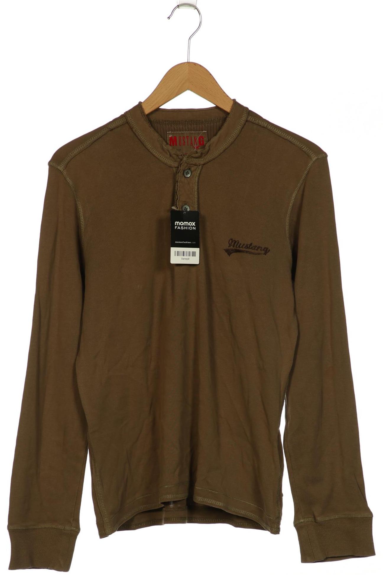 

Mustang Herren Langarmshirt, grün, Gr. 48