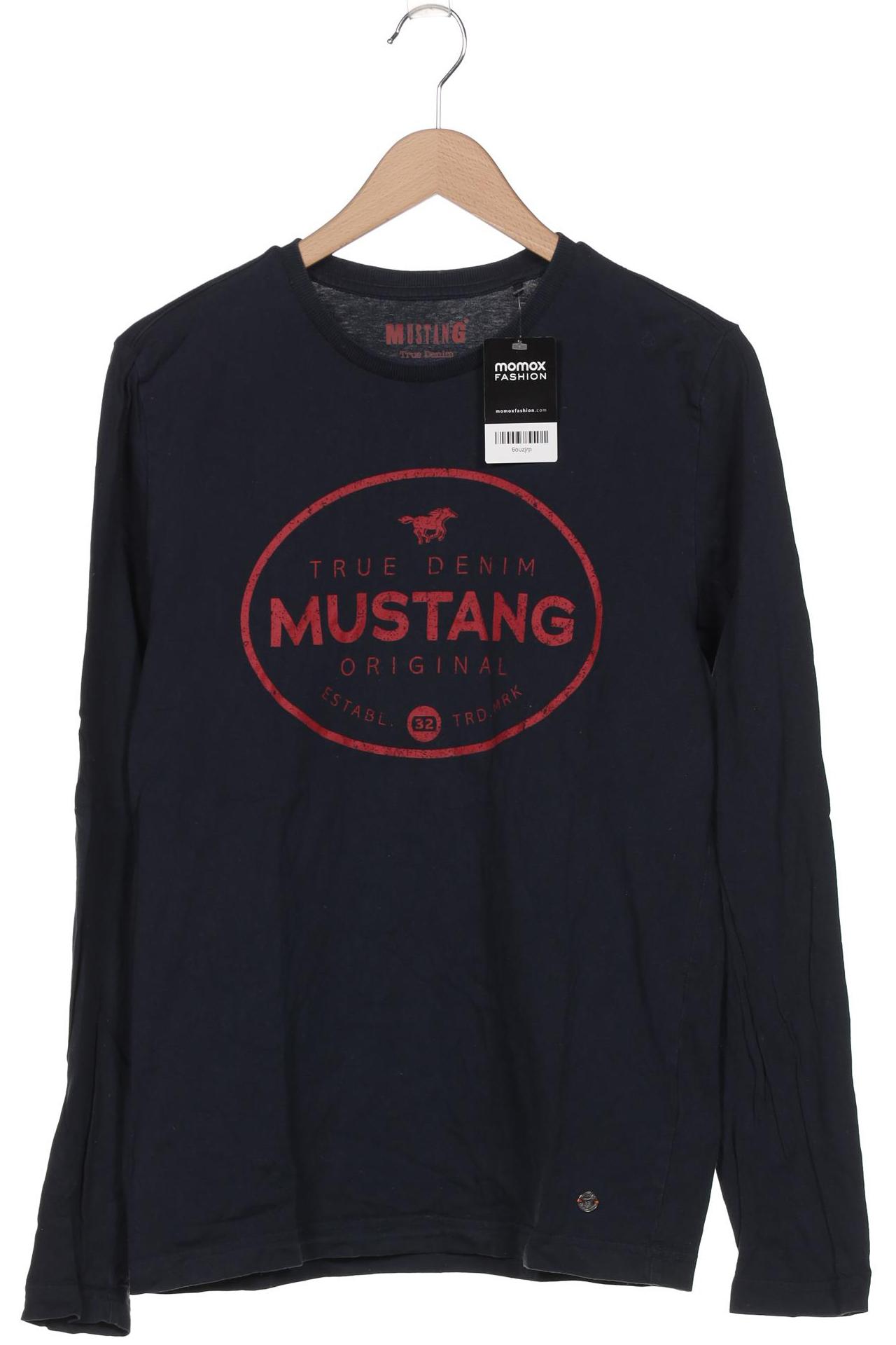 

Mustang Herren Langarmshirt, marineblau, Gr. 48