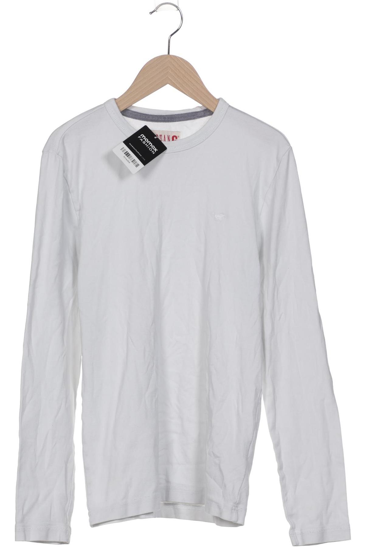 

Mustang Herren Langarmshirt, weiß, Gr. 46