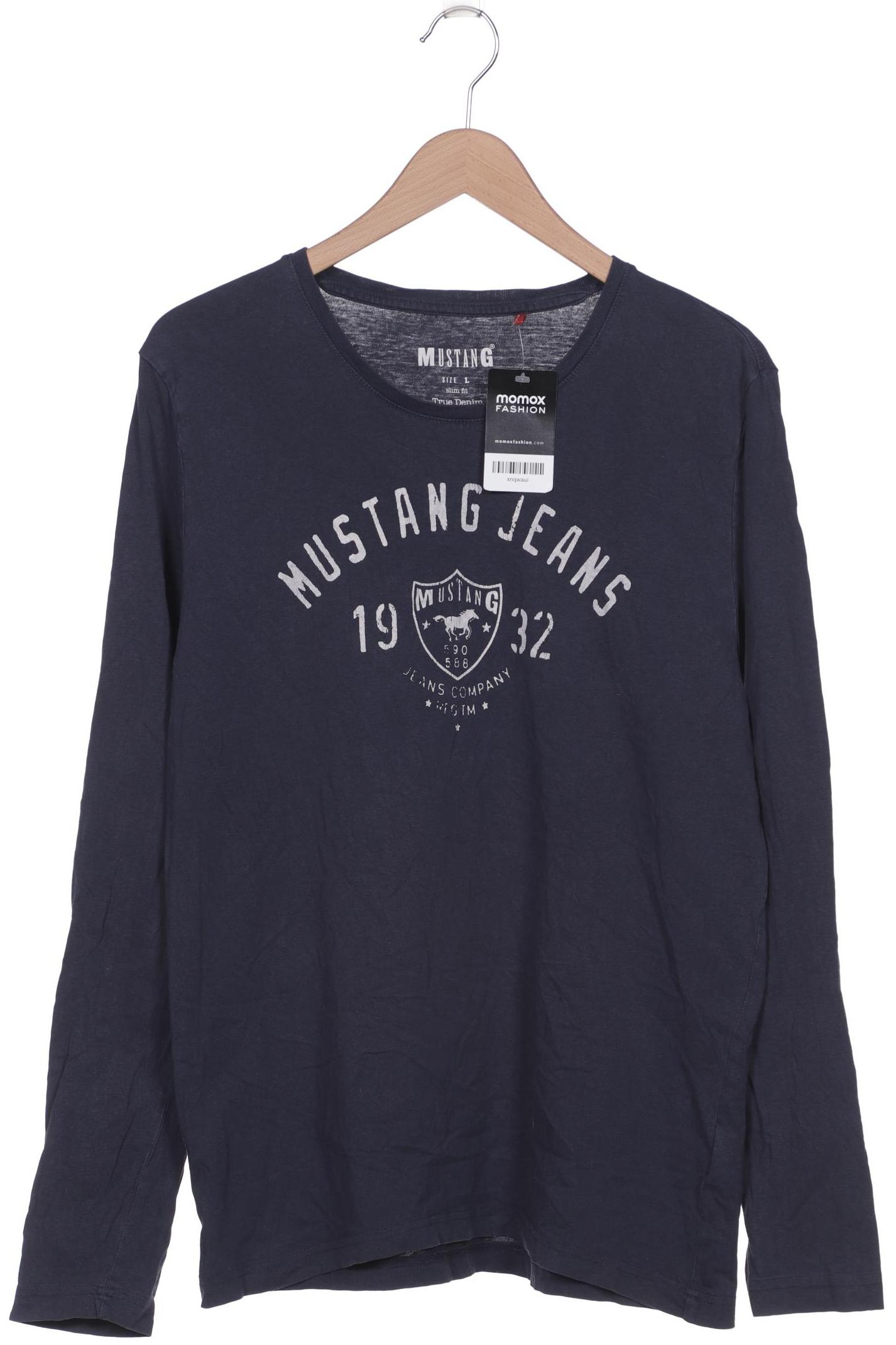 

Mustang Herren Langarmshirt, marineblau, Gr. 52
