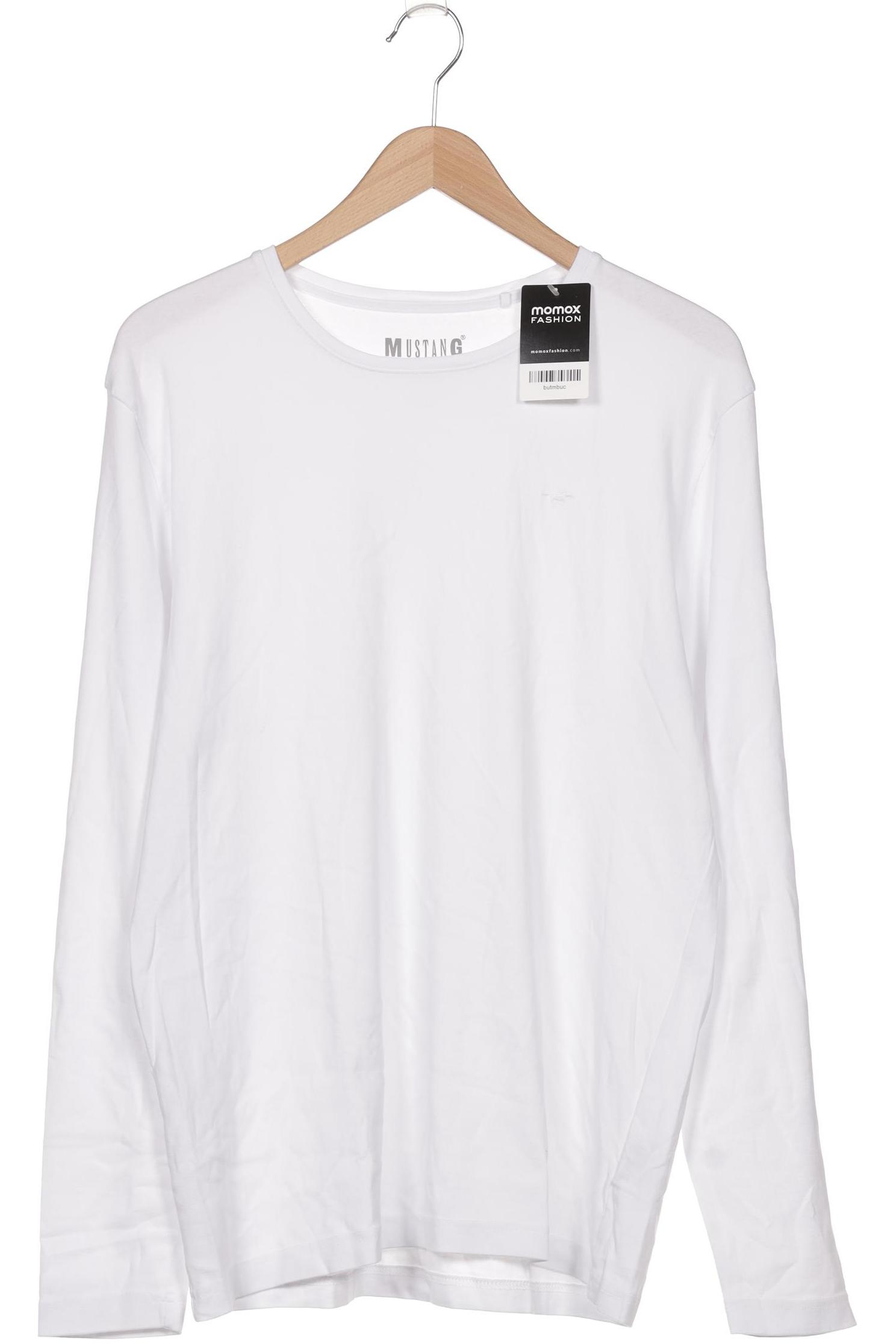

Mustang Herren Langarmshirt, weiß, Gr. 52