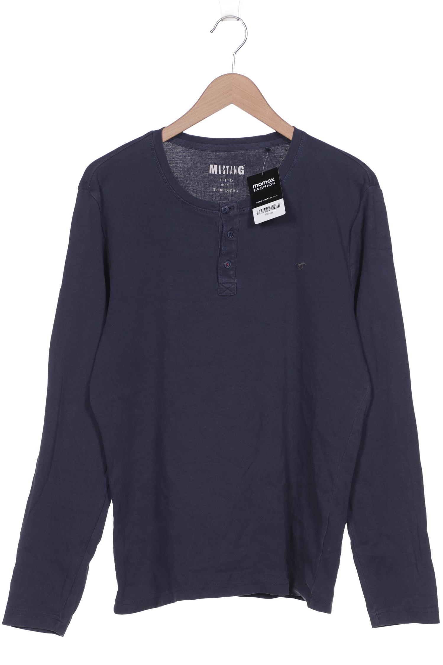 

MUSTANG Herren Langarmshirt, marineblau