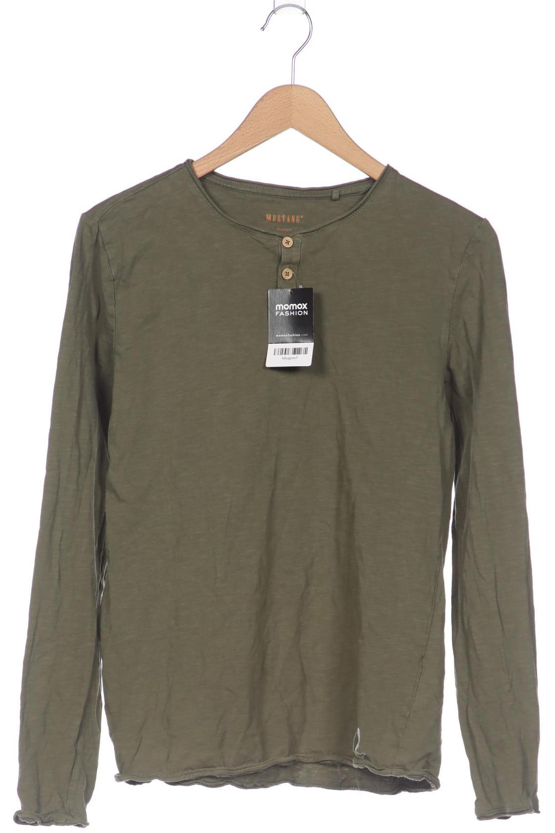 

Mustang Herren Langarmshirt, grün, Gr. 48