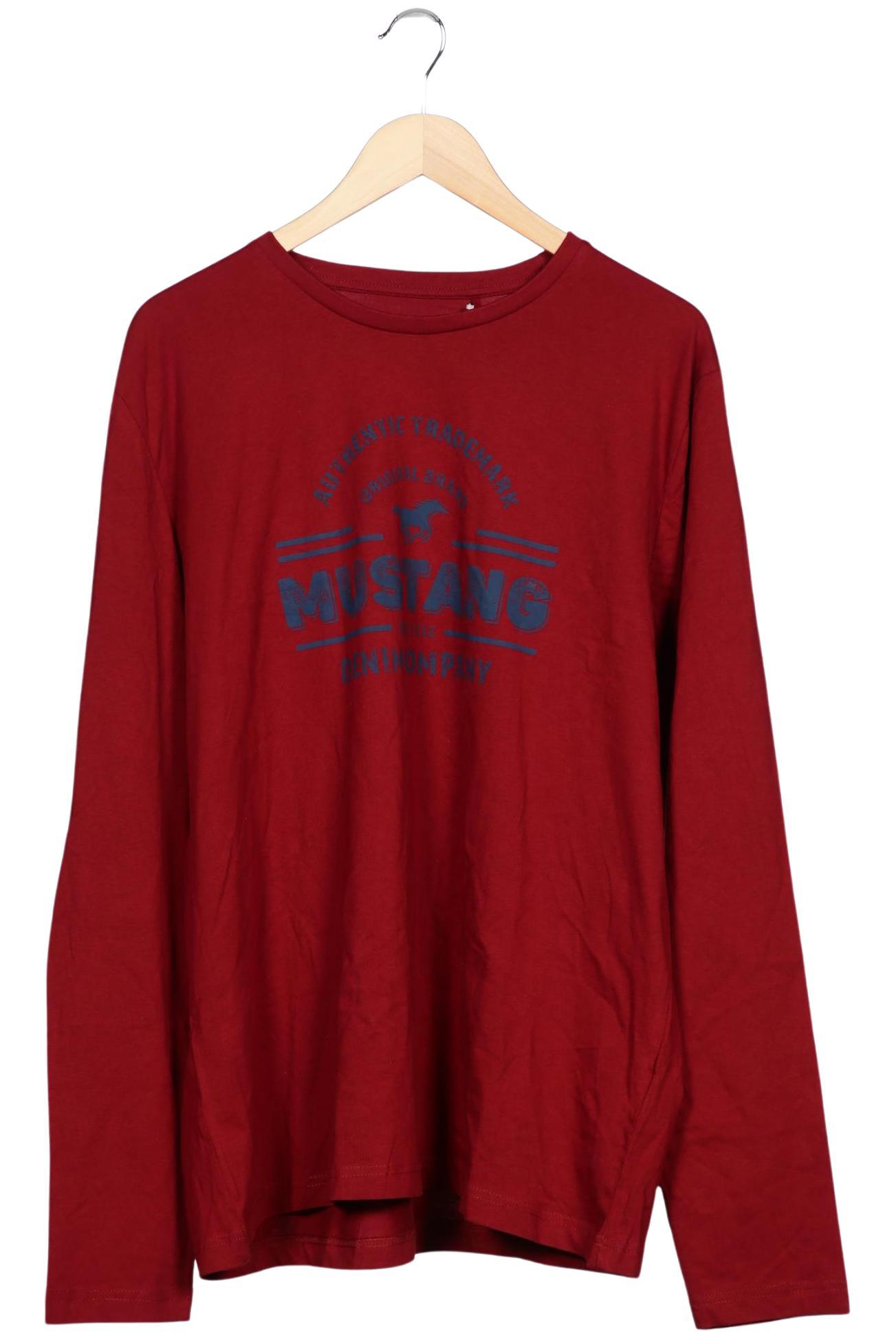 

Mustang Herren Langarmshirt, rot, Gr. 56