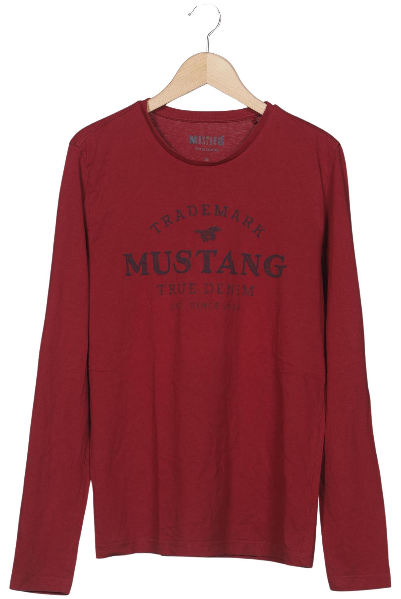 

Mustang Herren Langarmshirt, rot, Gr. 48