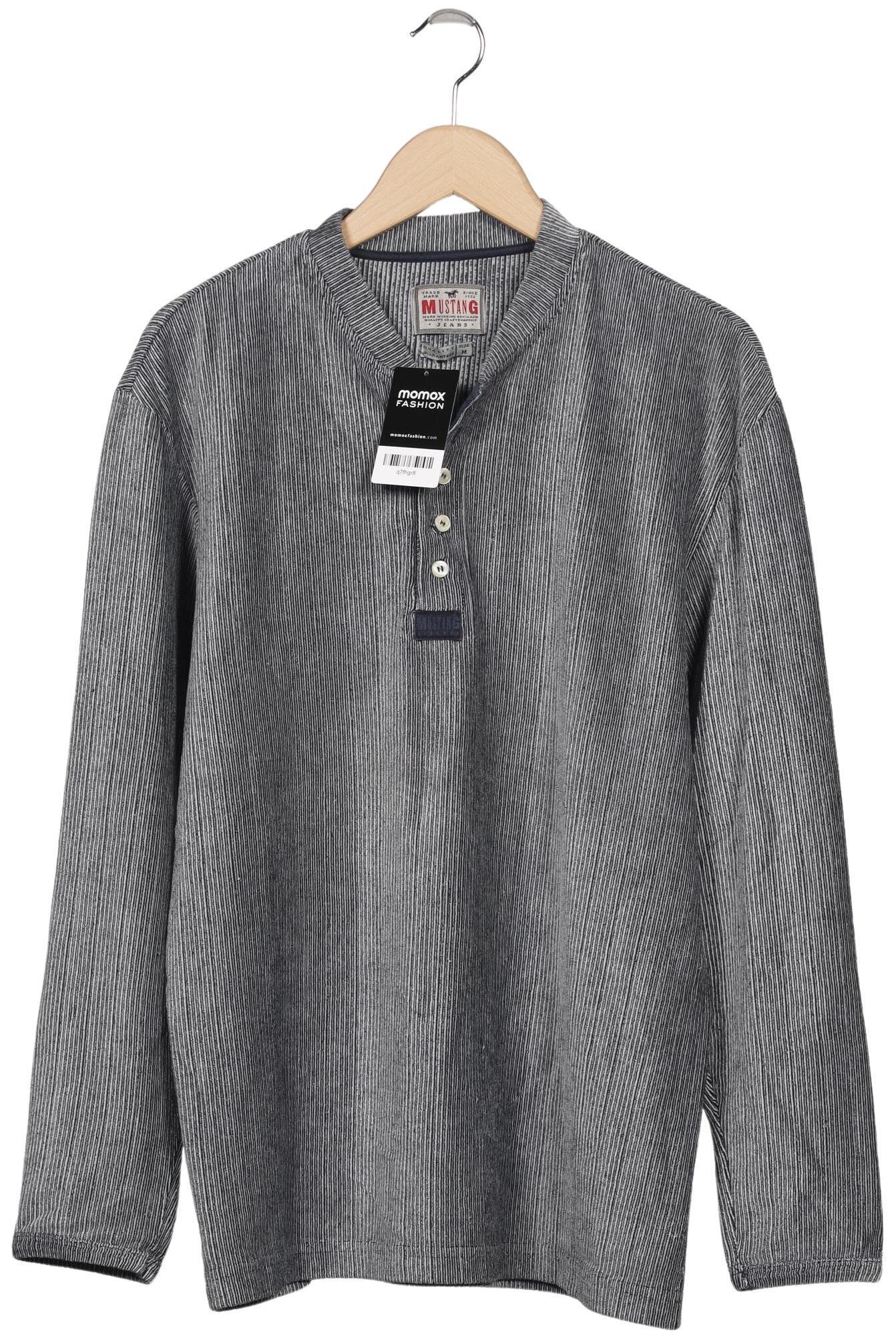 

Mustang Herren Langarmshirt, grau, Gr. 48