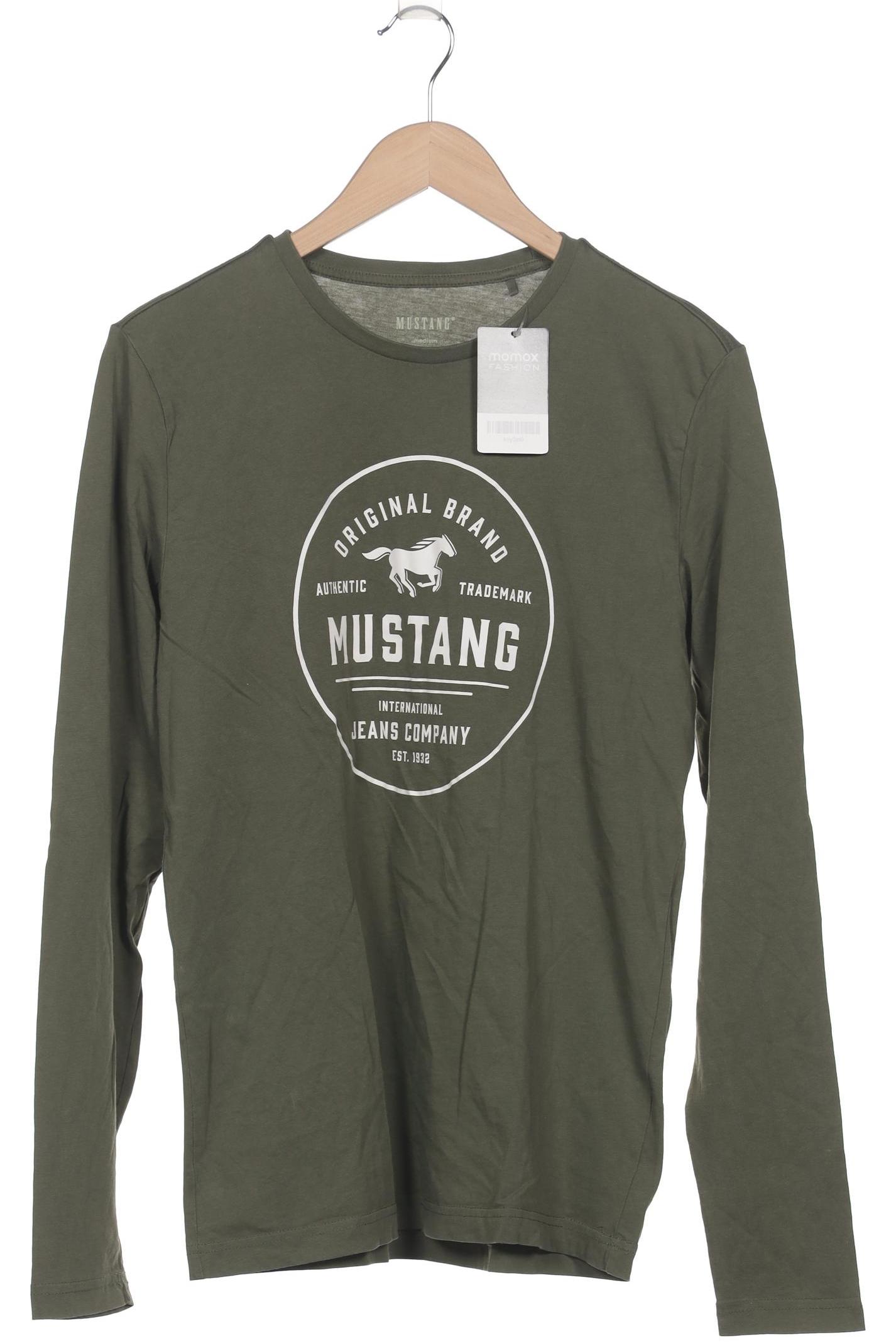 

Mustang Herren Langarmshirt, grün, Gr. 48