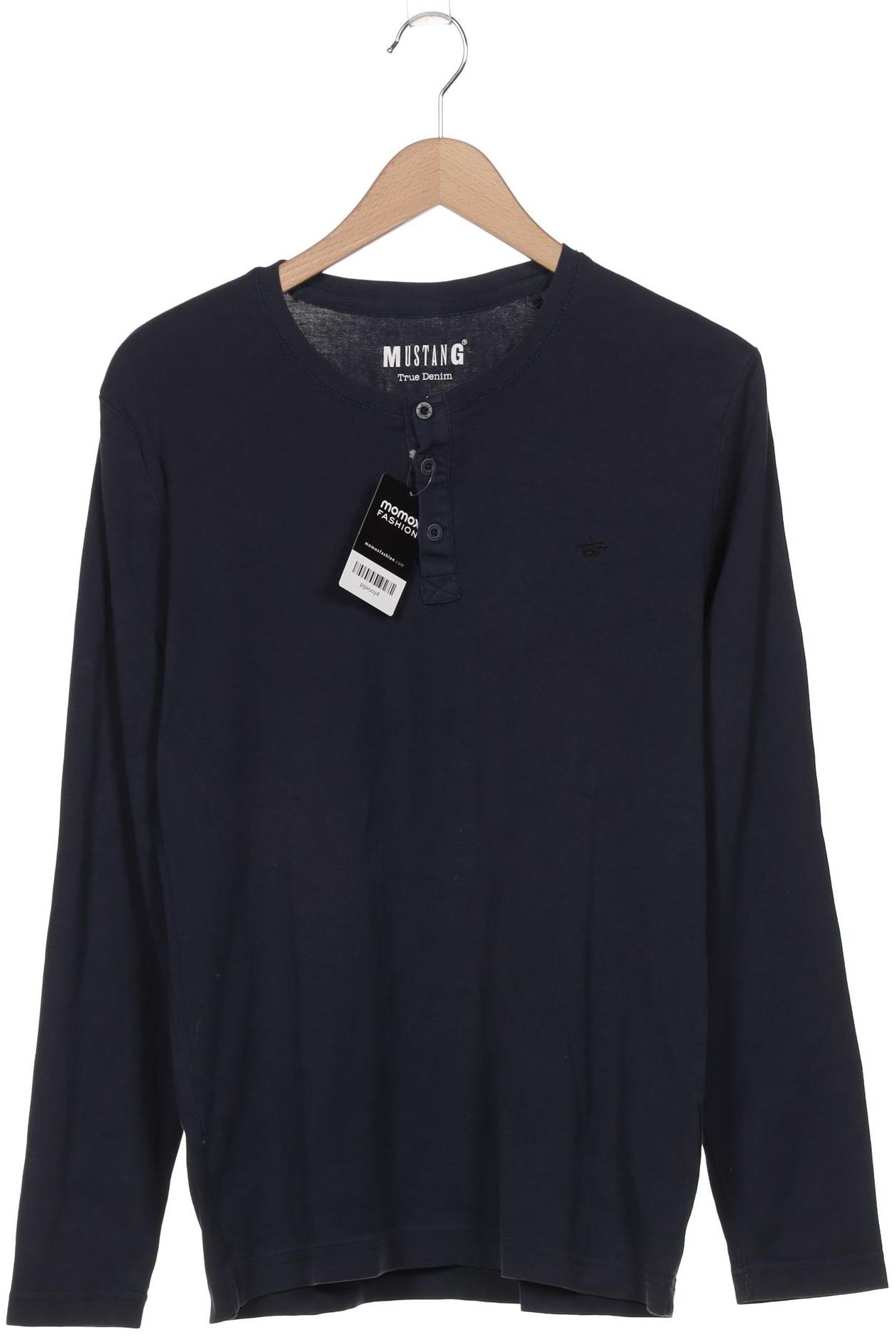 

Mustang Herren Langarmshirt, marineblau, Gr. 48