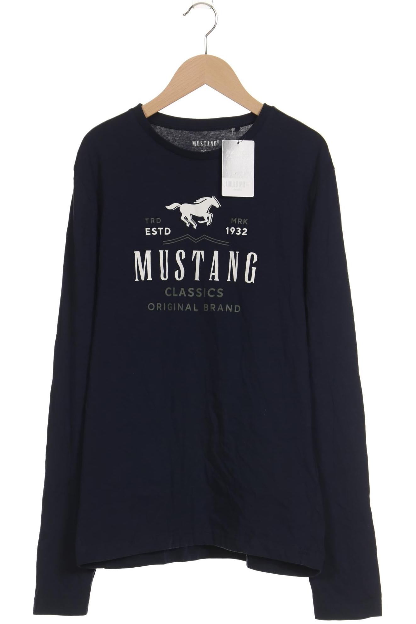 

Mustang Herren Langarmshirt, marineblau, Gr. 48