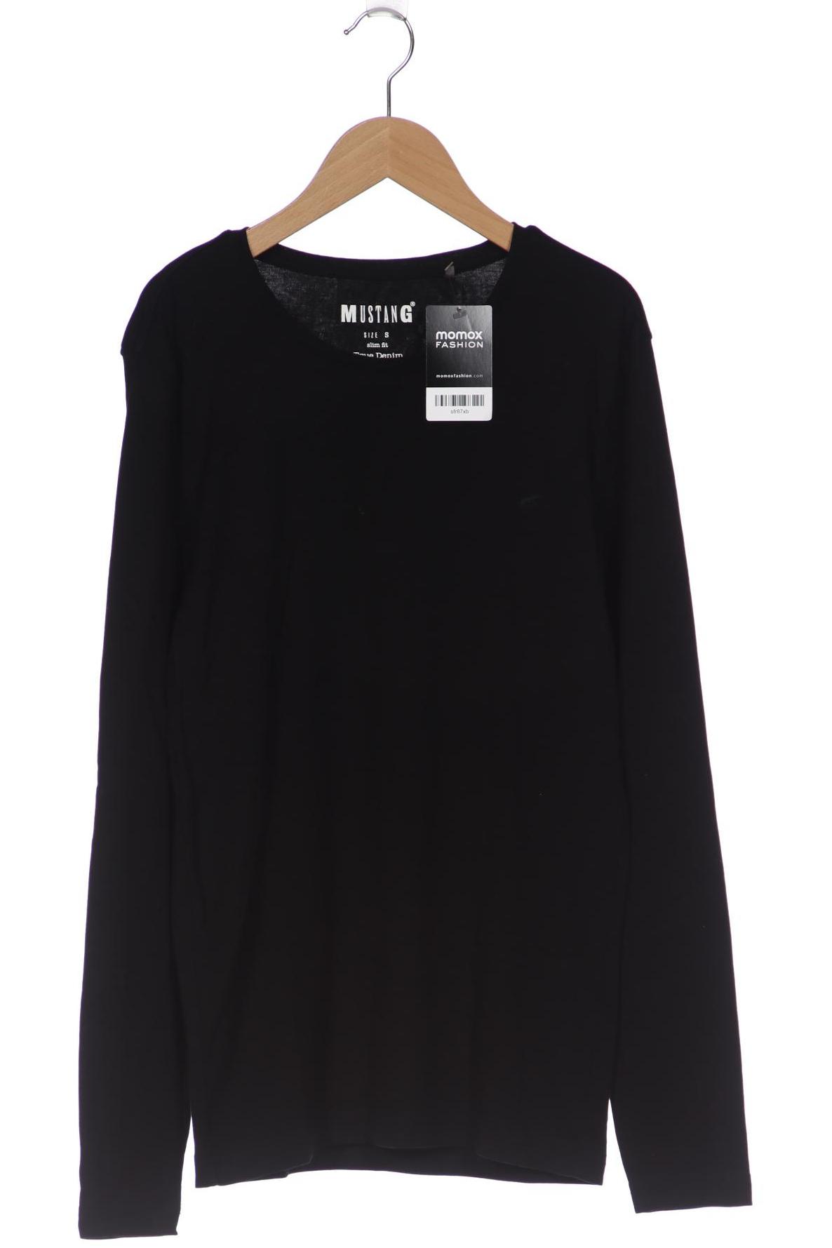 

MUSTANG Herren Langarmshirt, schwarz