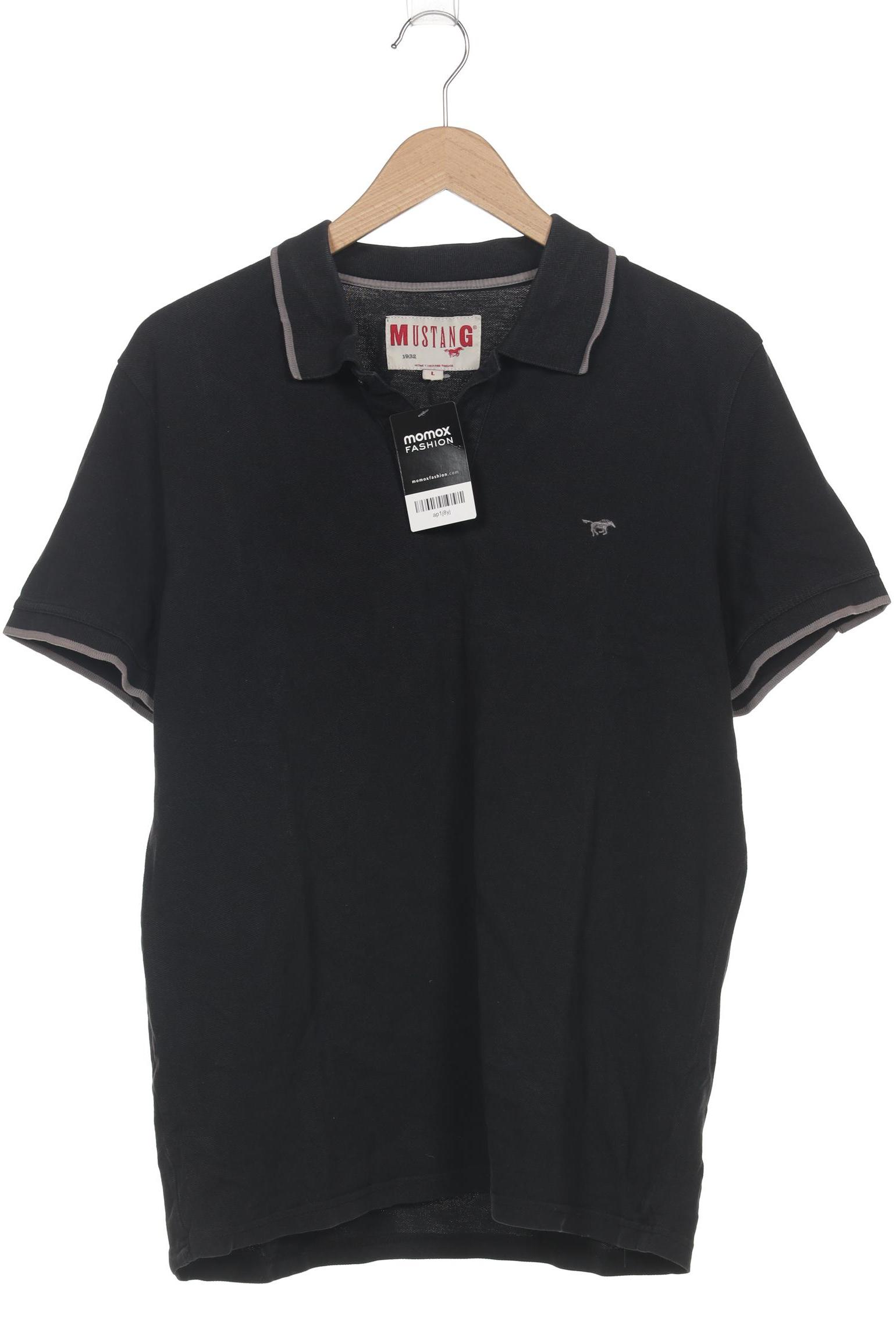 

Mustang Herren Poloshirt, schwarz, Gr. 52